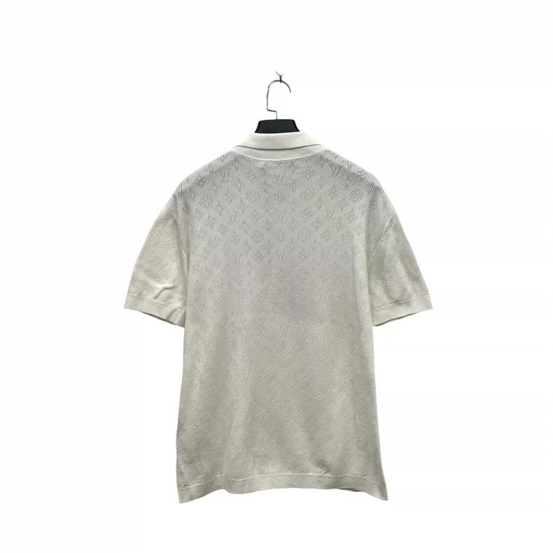 Louis Vuitton Louis Vuitton Knitted Full Print Cutout Short Sleeve Shirt Size US M / EU 48-50 / 2 - 5 Thumbnail