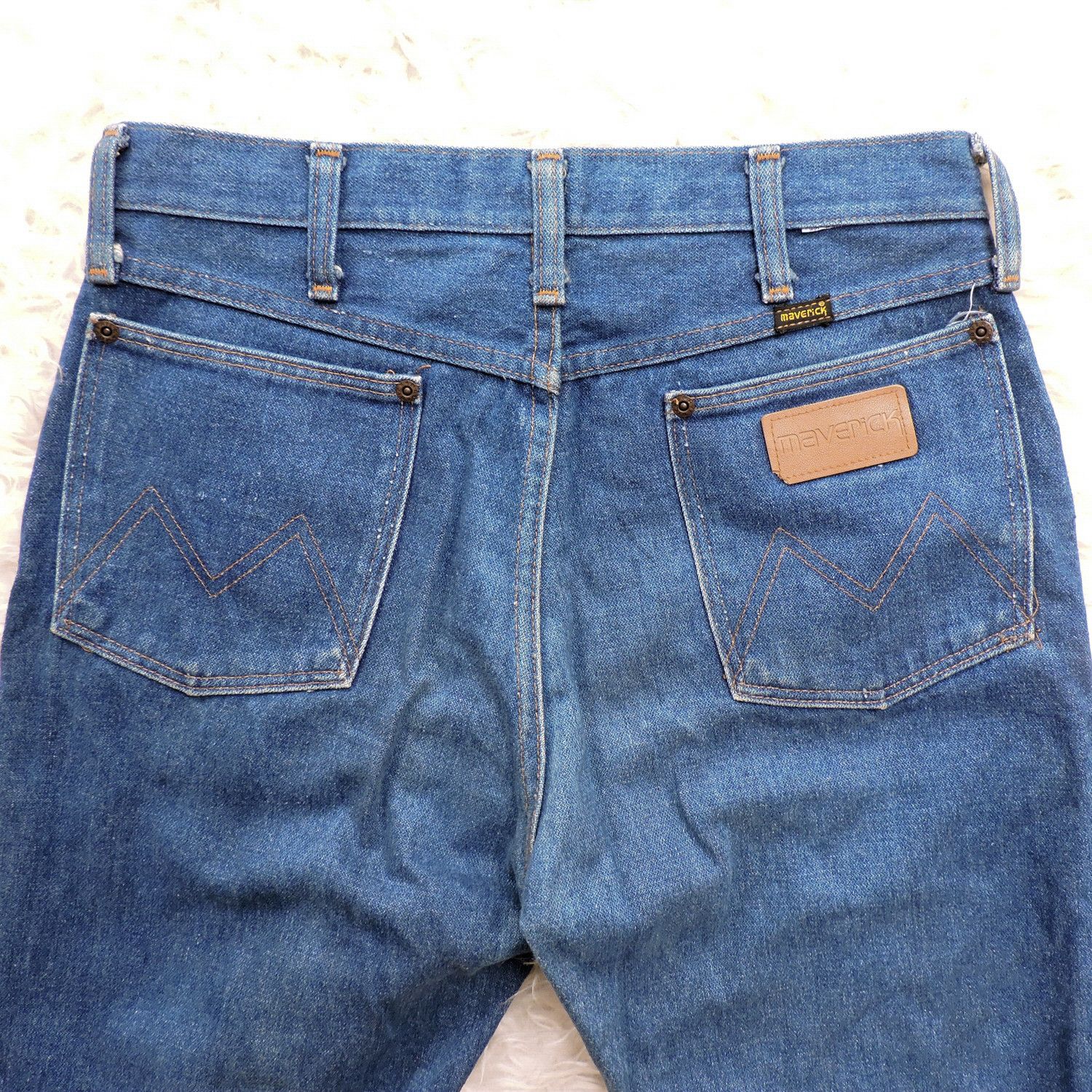 Wrangler MAVERICK 44MWZ DENIM LONG PANTS Size US 30 / EU 46 - 3 Thumbnail