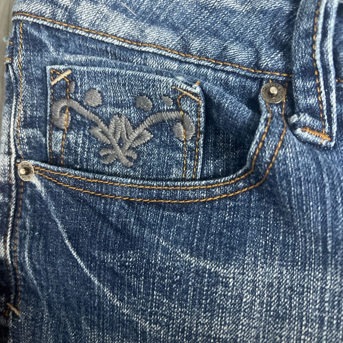Other Vintage Y2K Light Wash Denim Jeans Size US 32 / EU 48 - 7 Thumbnail