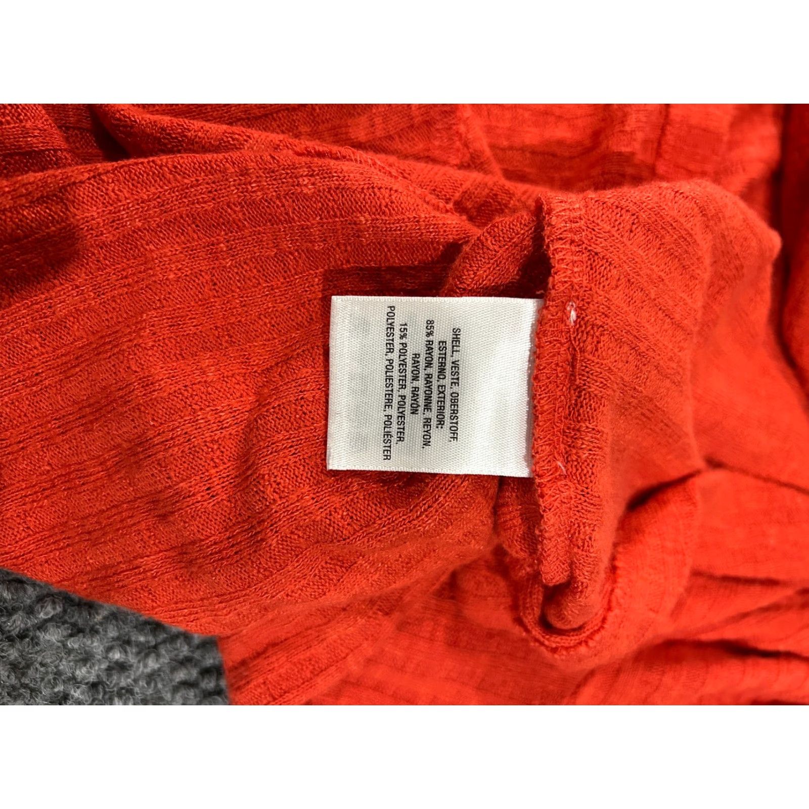 Vintage Maeve Sweater Womens XL Red Long Sleeve Rib Knit Crew Neck Pullover Size XL / US 12-14 / IT 48-50 - 6 Thumbnail