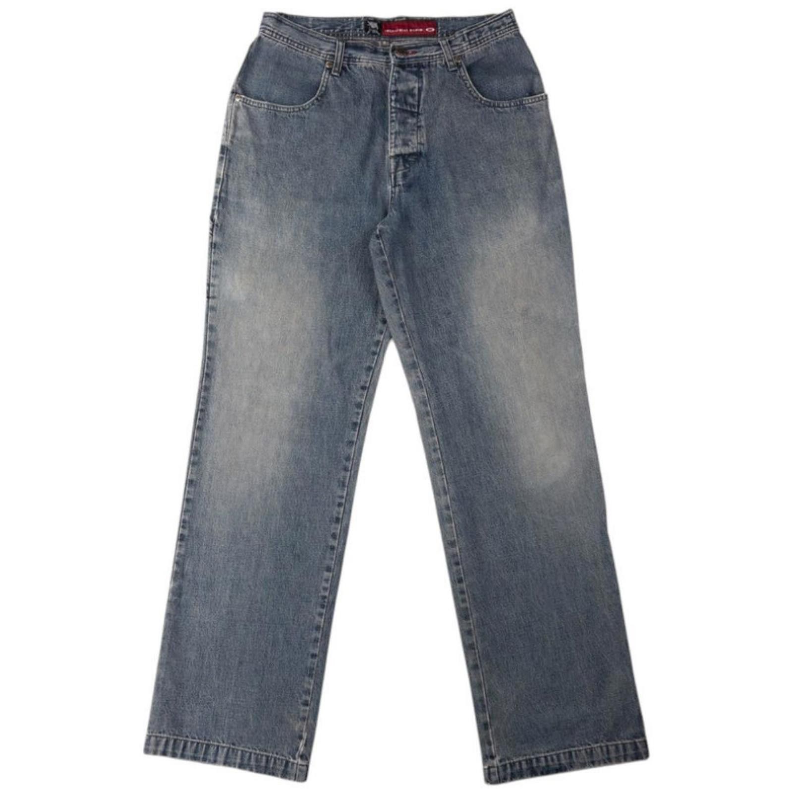 Oakley Vintage Oakley Embroidered Denim Jeans Size W31 Size US 31 - 3 Thumbnail