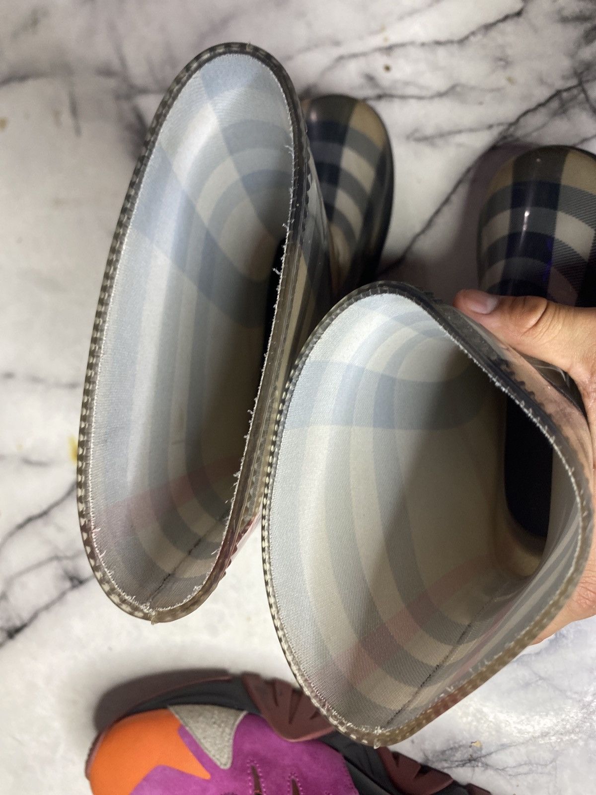Burberry Burberry booties monogram print Size US 5 / IT 35 - 11 Thumbnail