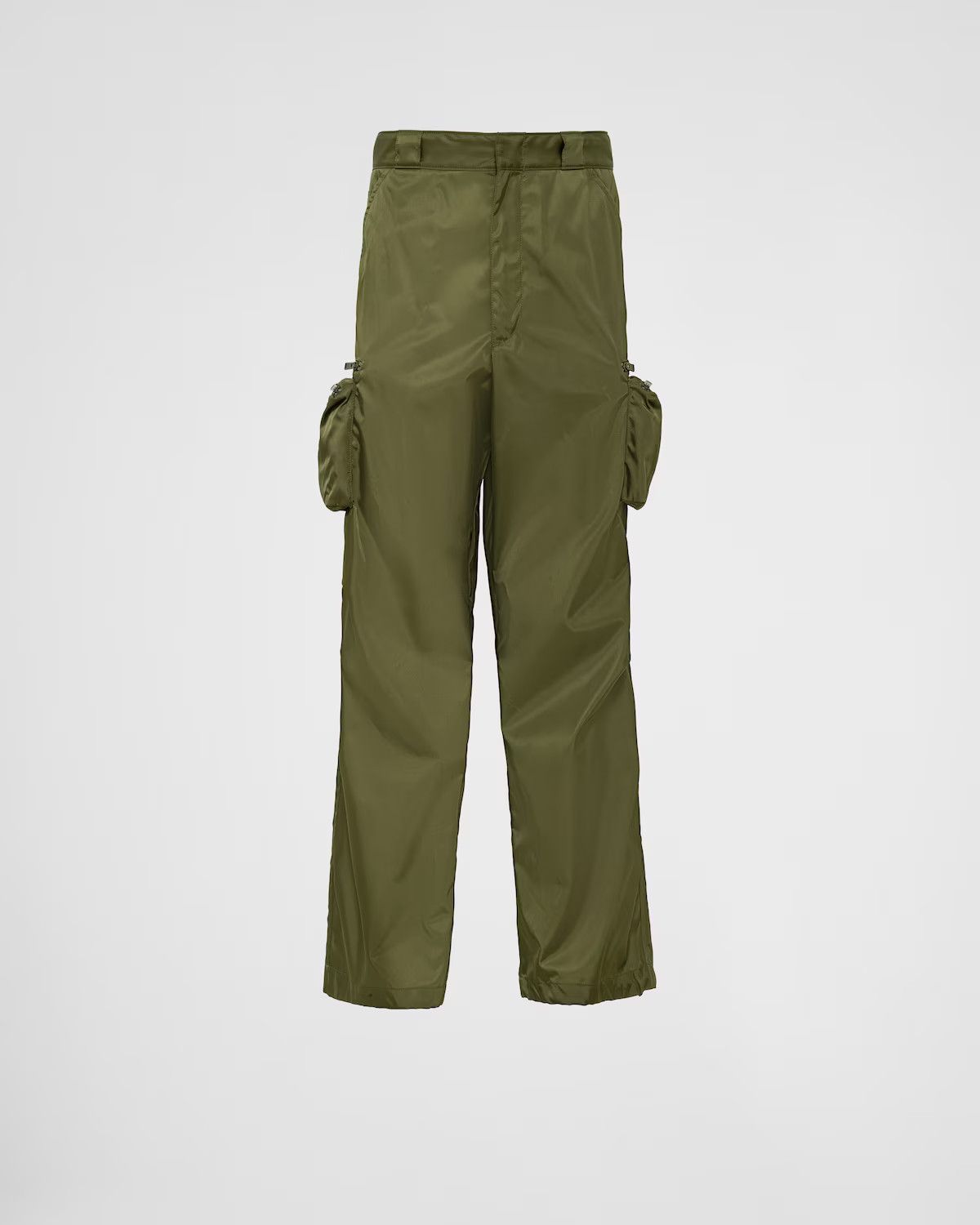 Prada o1bcso1str1025 Re-Nylon Cargo Trouser in Green Size US 34 / EU 50 - 1 Thumbnail