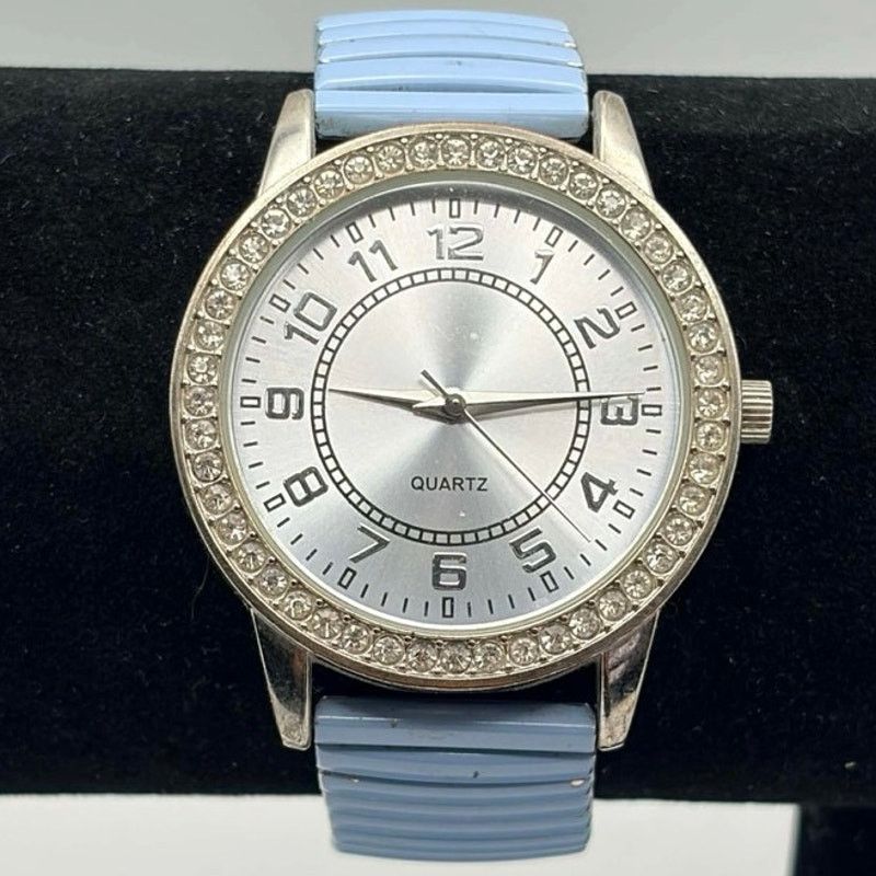 Other Blue & Silver Crystal Watch Size ONE SIZE - 2 Thumbnail
