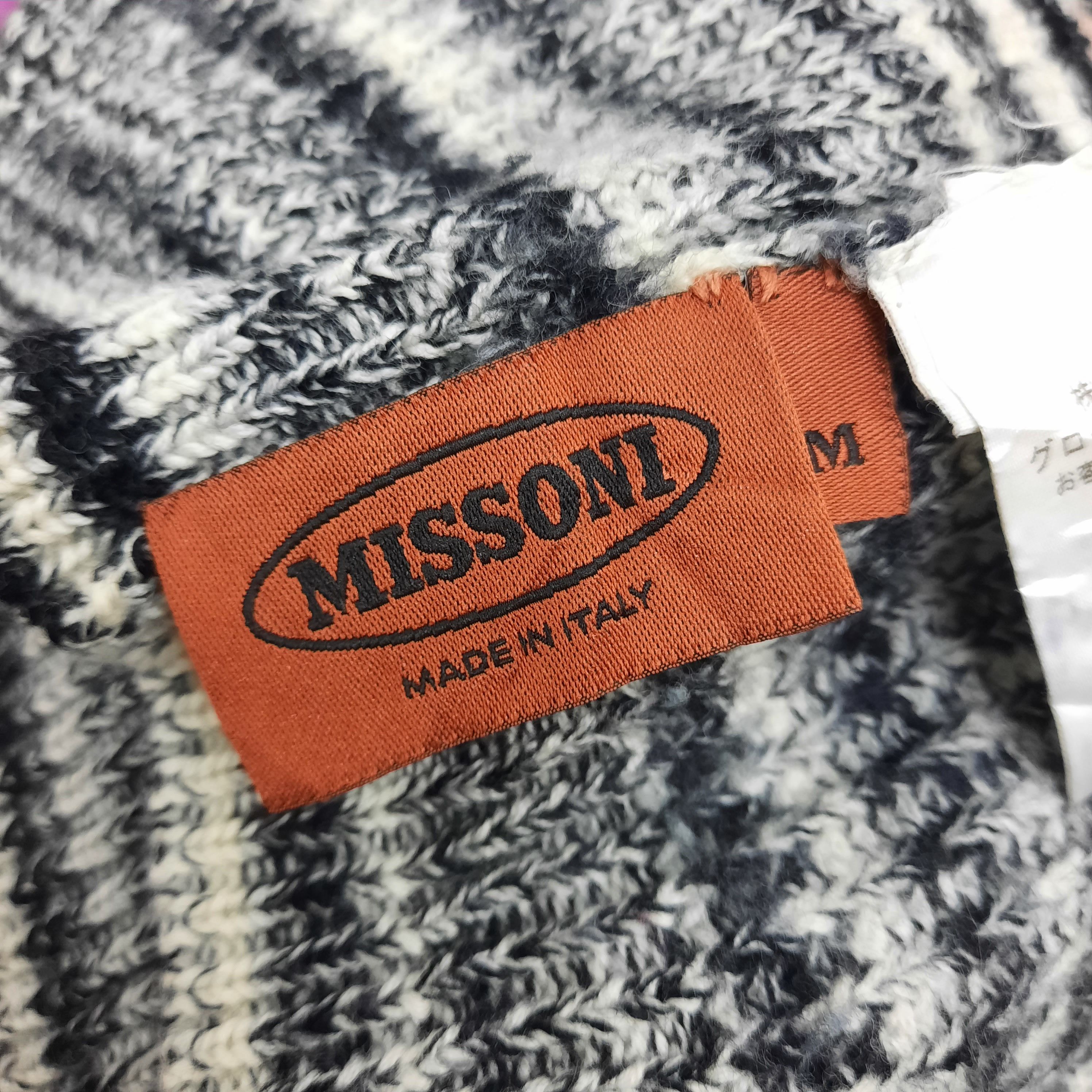 Missoni 🏰 Vintage missoni made in italy stripes pull on beanie hat Size ONE SIZE - 6 Thumbnail