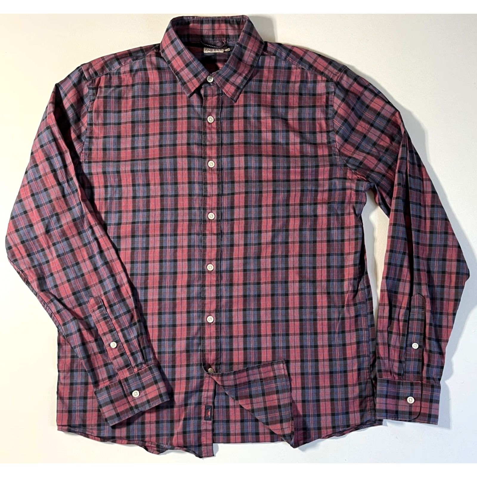 Faherty Faherty Movement Shirt Plaid Multicolor MWH2204 Button-Up Long Sleeve Cotton Blend Mens L Size US L / EU 52-54 / 3 - 5 Thumbnail