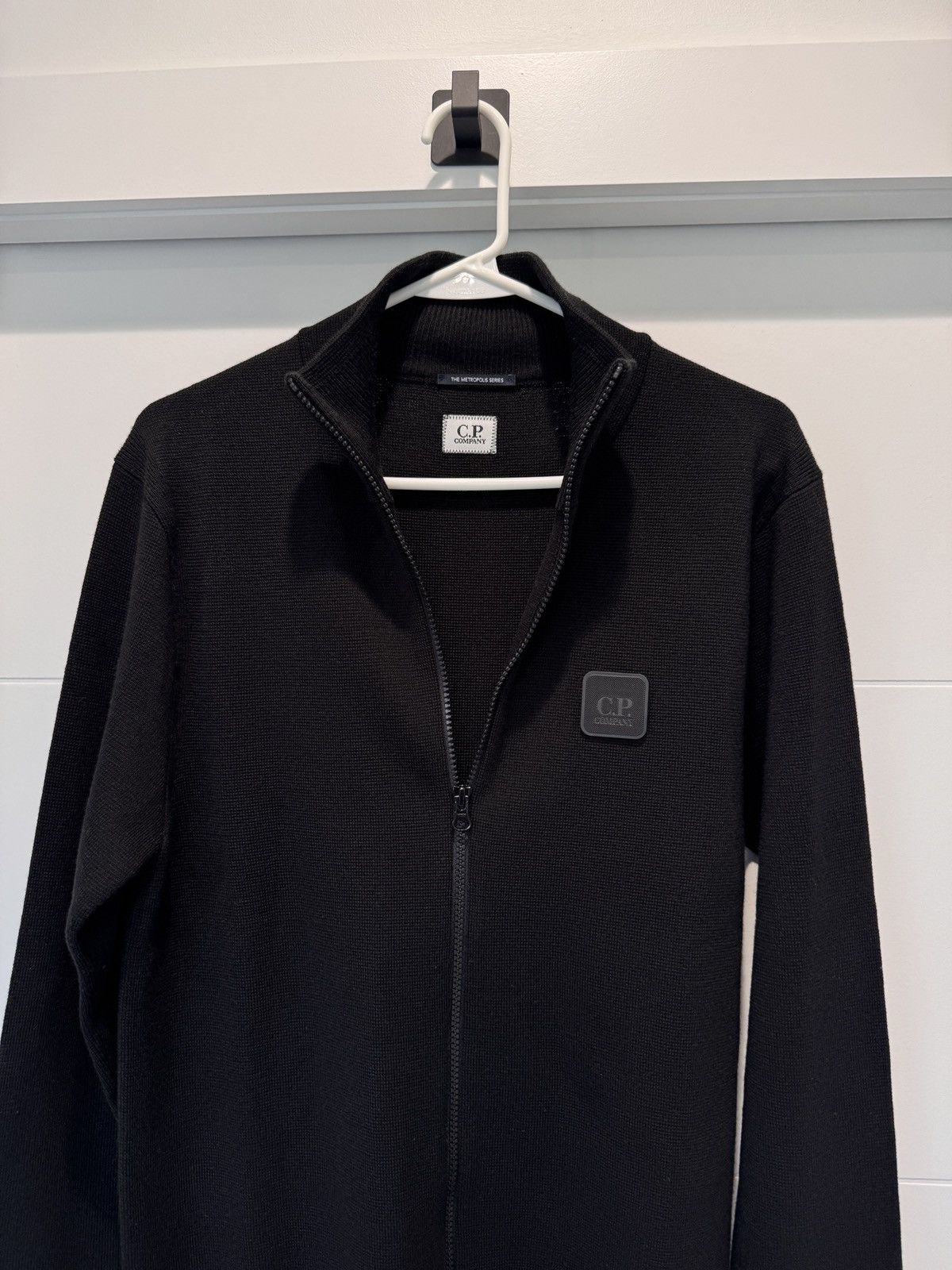 C.P. Company CP Company Metropolis Merino Wool Knit Full Zip Black Sz 50 Size US S / EU 44-46 / 1 - 7 Thumbnail