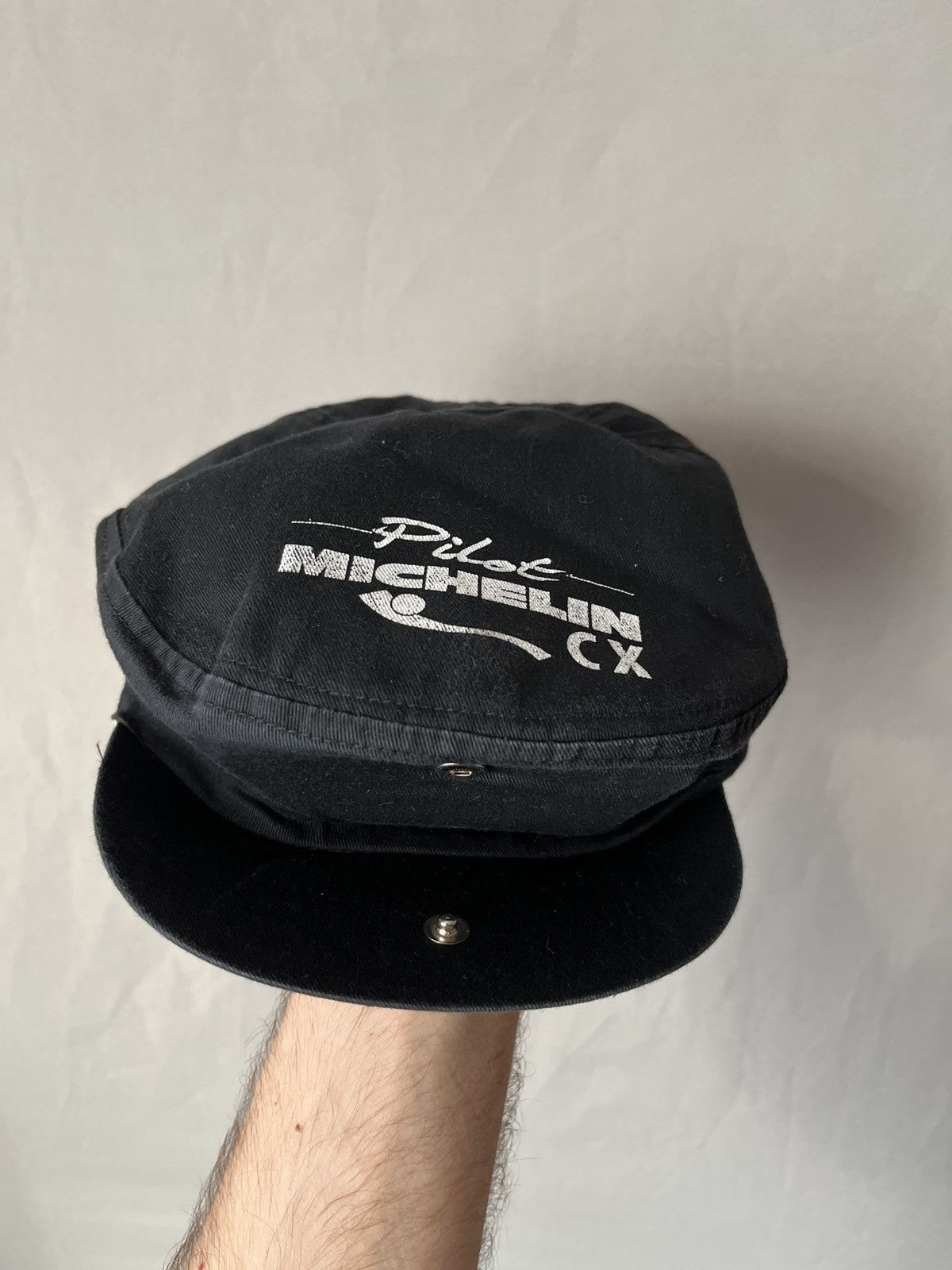 Vintage Vintage Pilot Michelin CX Racing Flat Hat Size ONE SIZE - 8 Thumbnail