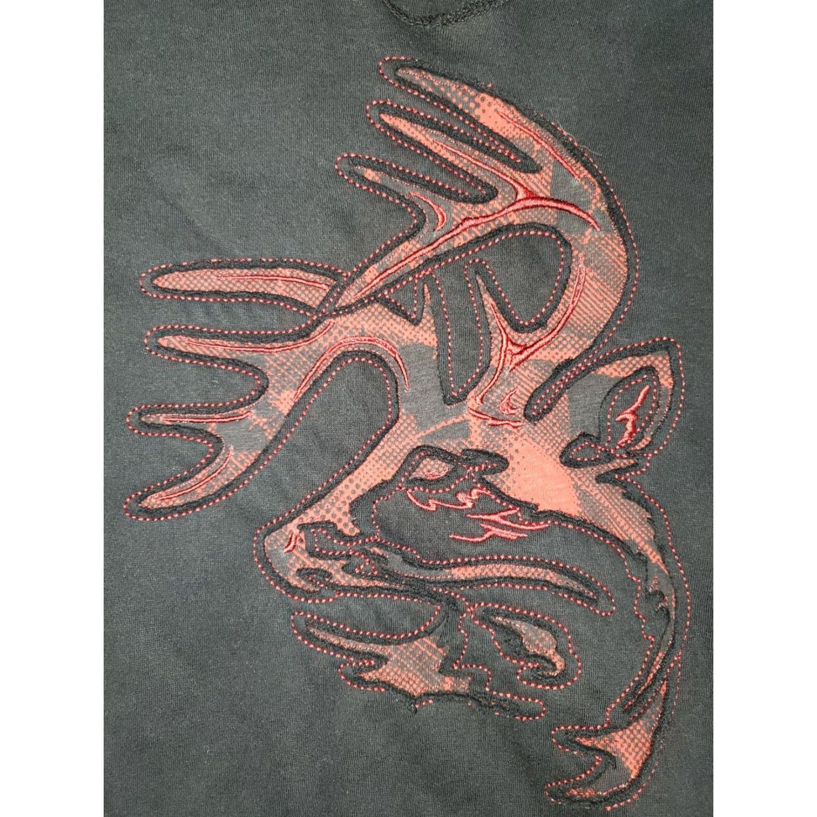 Vintage Legendary Whitetails Hooded Sweatshirt Men’s Size Small Black/Red - Embroidered Size US S / EU 44-46 / 1 - 2 Thumbnail