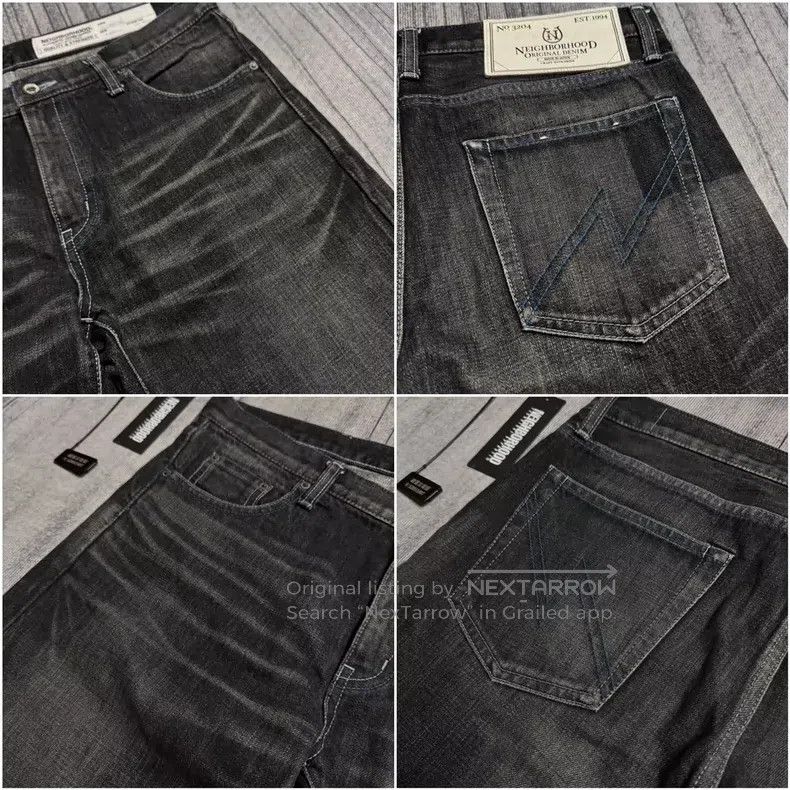 Neighborhood Neighborhood size L 15SS Heavyweight Basic Washed Denim Je Size US 27 - 3 Thumbnail