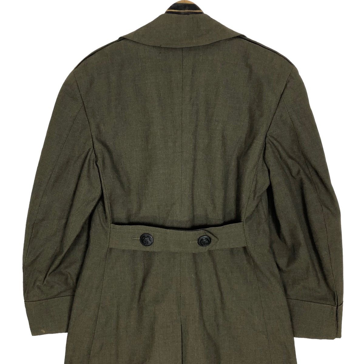 Vintage Vintage 70s United States Marine Corps Wool Trench Coat Size US S / EU 44-46 / 1 - 12 Thumbnail