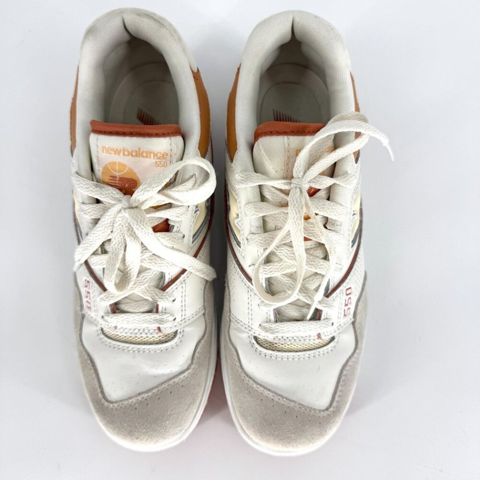 New Balance New Balance 550 Au Lait Sneakers Beige Burnt Orange Size 7.5 Size US 7.5 / IT 37.5 - 7 Thumbnail