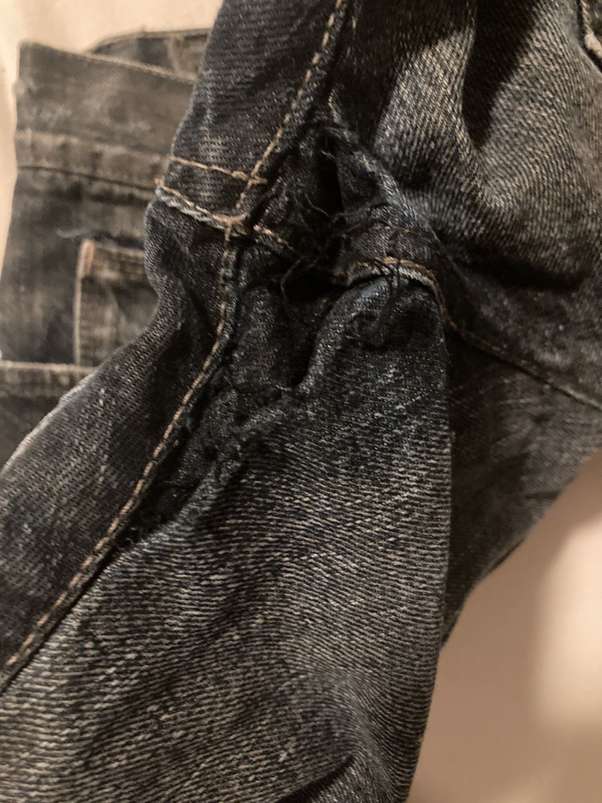 Rick Owens × Rick Owens Drkshdw Rick Owens Olmar Mirta era Denim Jean Size US 31 - 12 Thumbnail
