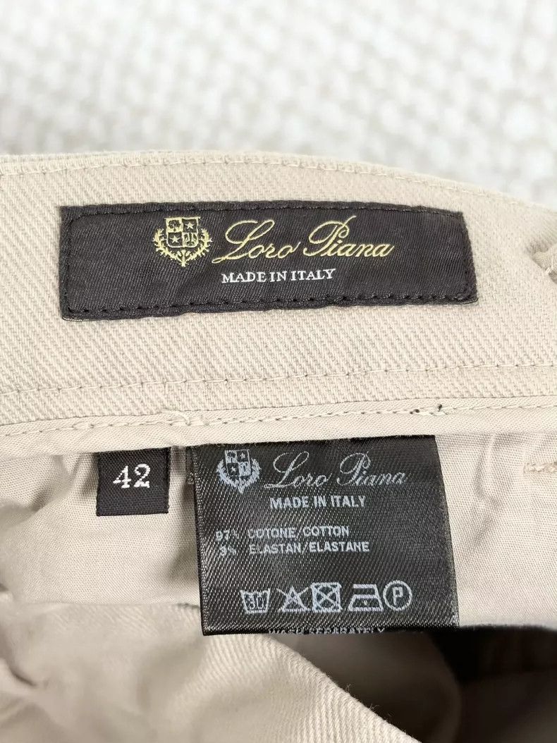 Loro Piana LORO PIANA Pure color fashion casual trousers Size US 40 / EU 56 - 5 Thumbnail