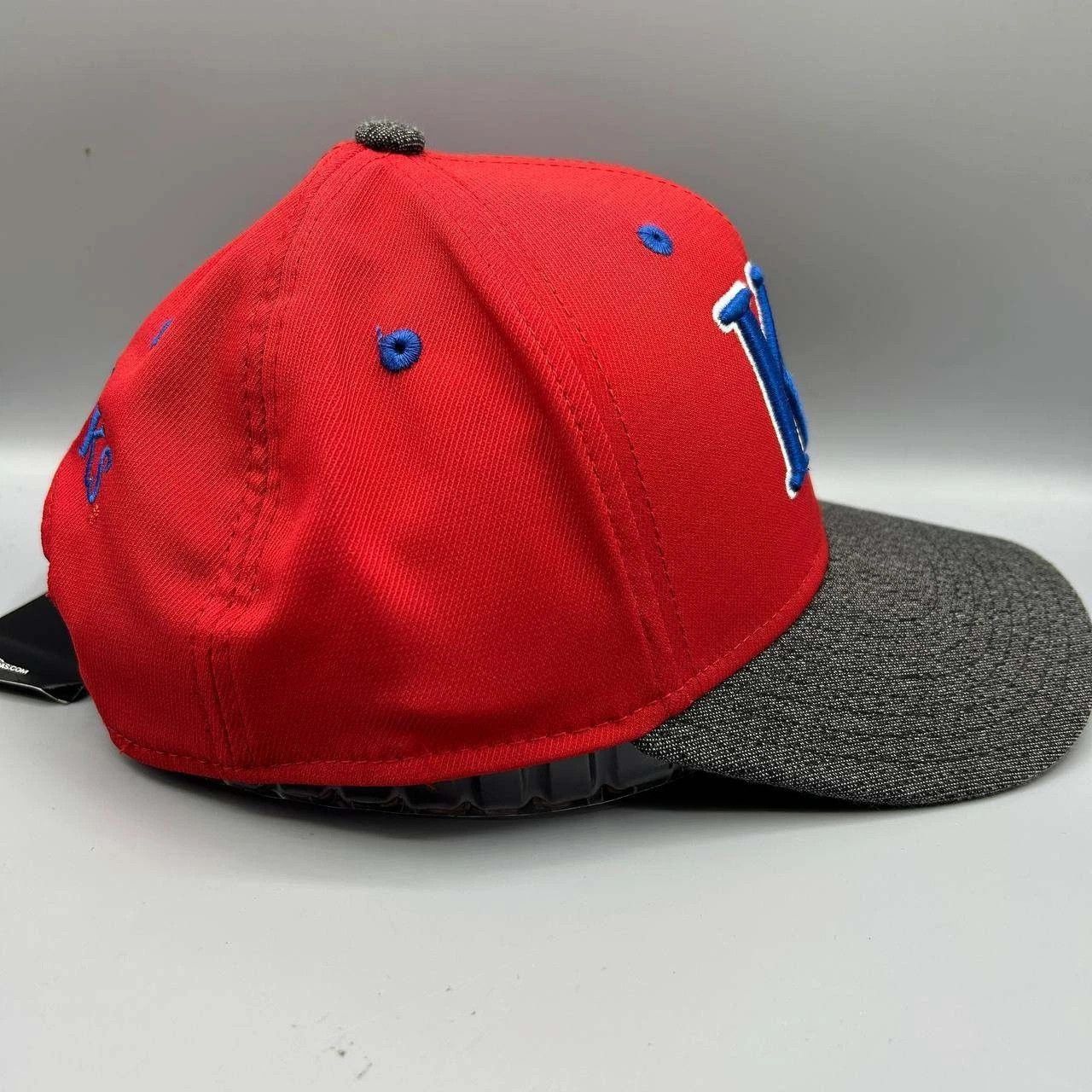 Adidas Kansas Jayhawks Hat Men Embroidered Strap Back Cap New Size ONE SIZE - 6 Thumbnail