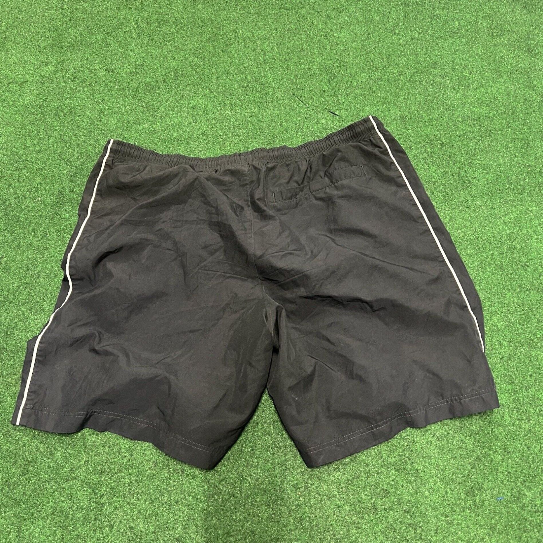 Nike Nike Shorts Mens XL Black Gray Lined Hybrid Swim Trunks Active Drawstring Size US 36 / EU 52 - 4 Thumbnail