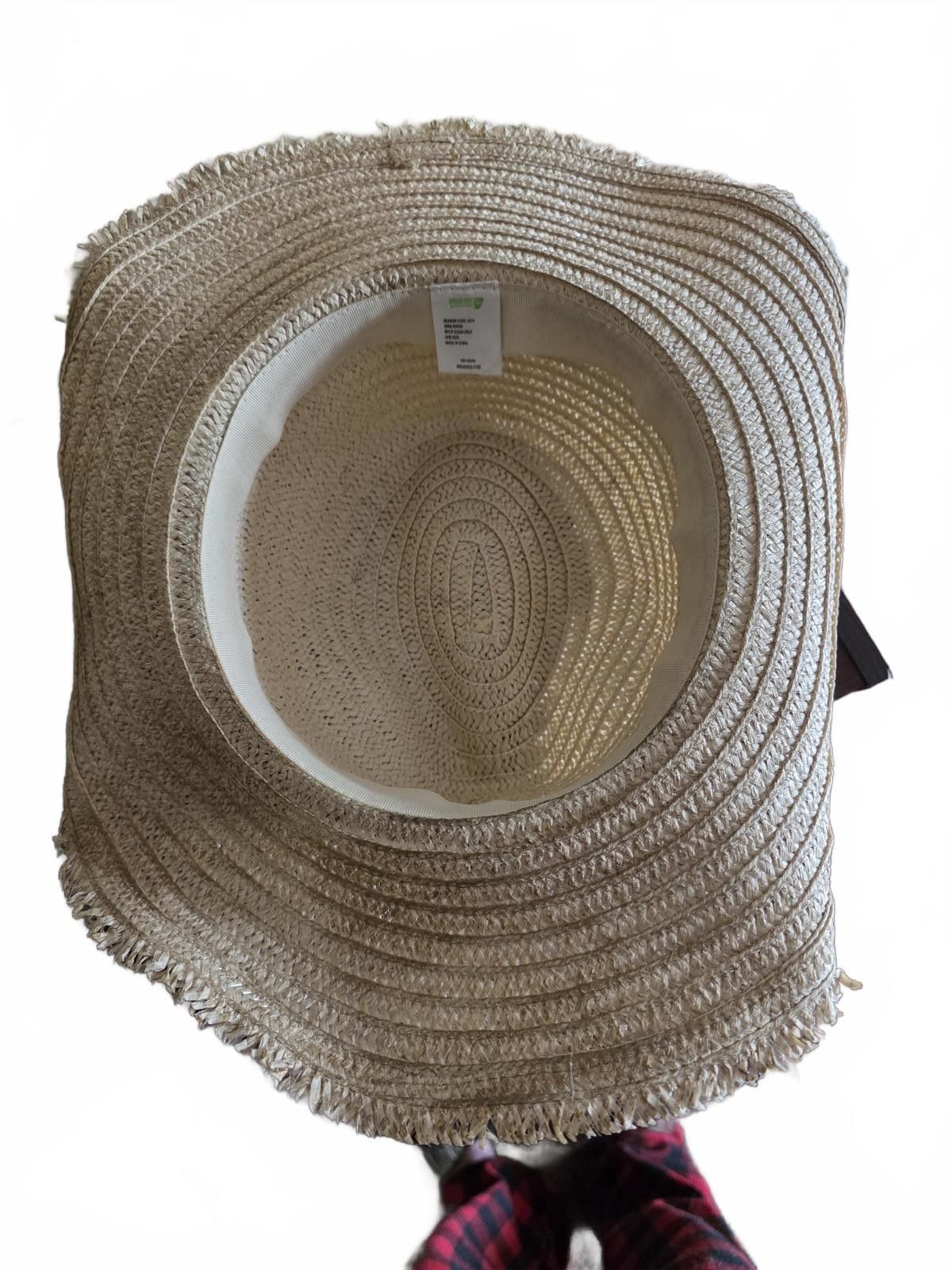 Other Dream Out Loud Selena Gomez Straw Hat Boho Crochet Fringe Size ONE SIZE - 4 Thumbnail
