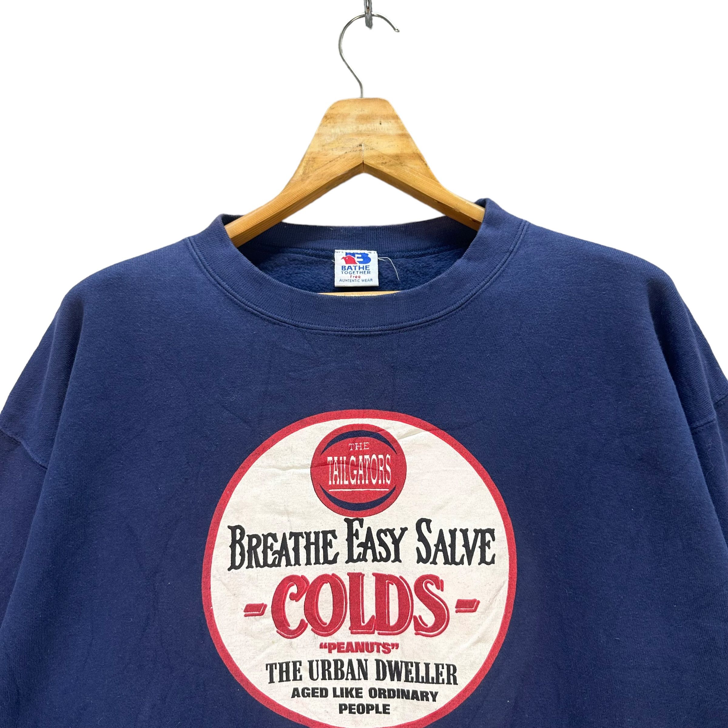 Band Tees The Tailgators Breathe Easy Salve Sweatshirt #A1-0004 Size US M / EU 48-50 / 2 - 2 Thumbnail