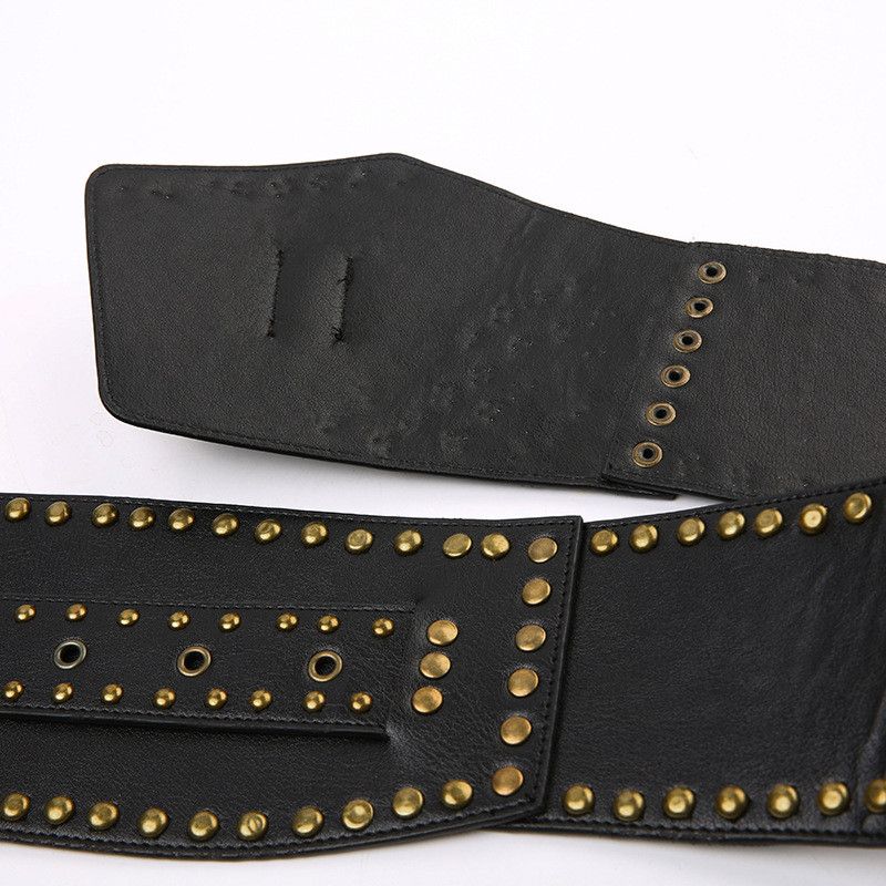 Japanese Brand Y2K Rivet Ring Belt Vintage Punk Style Crop Size ONE SIZE - 3 Thumbnail