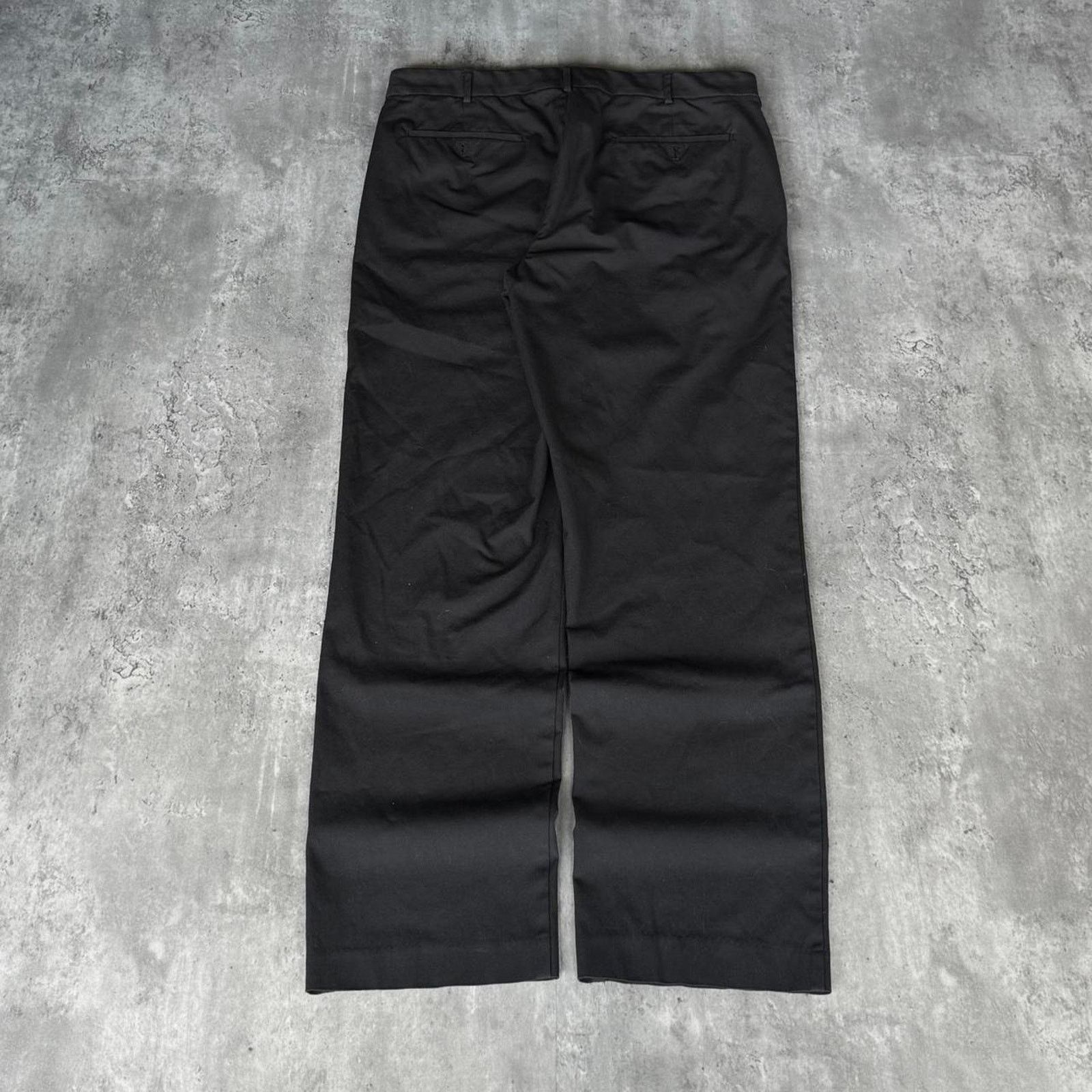 Van Heusen × Vintage Vintage Y2K Van Heusen Black Essential Dress Pants Size US 34 / EU 50 - 2 Thumbnail