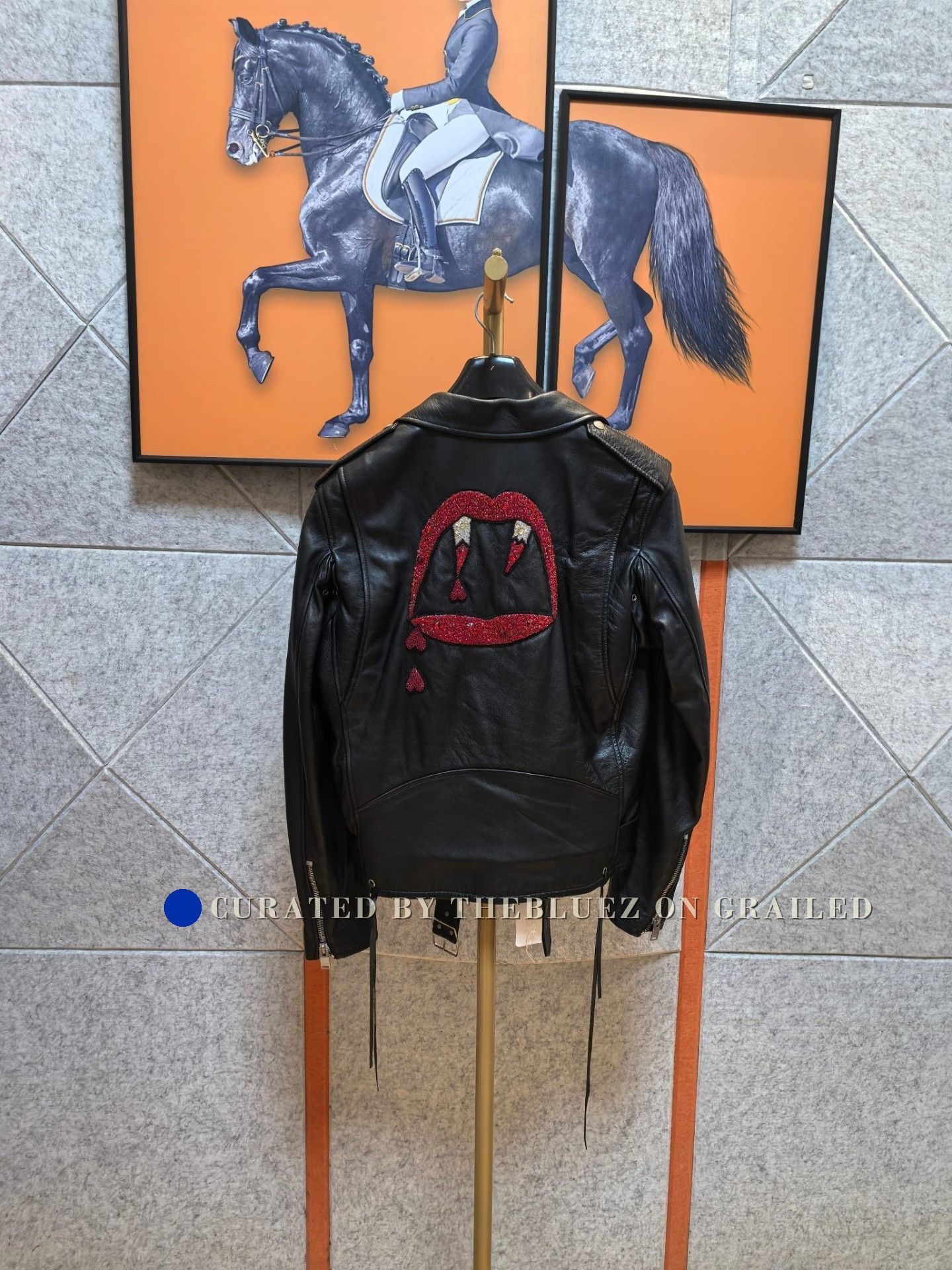 Saint Laurent Paris Saint Laurent L17 Leather Jacket | Grailed