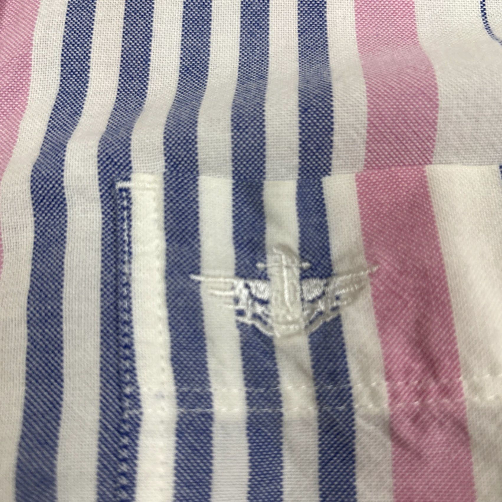 Dockers VINTAGE Dockers Button-Down Shirt Men’s Medium Pink Striped Cotton Size US M / EU 48-50 / 2 - 3 Thumbnail