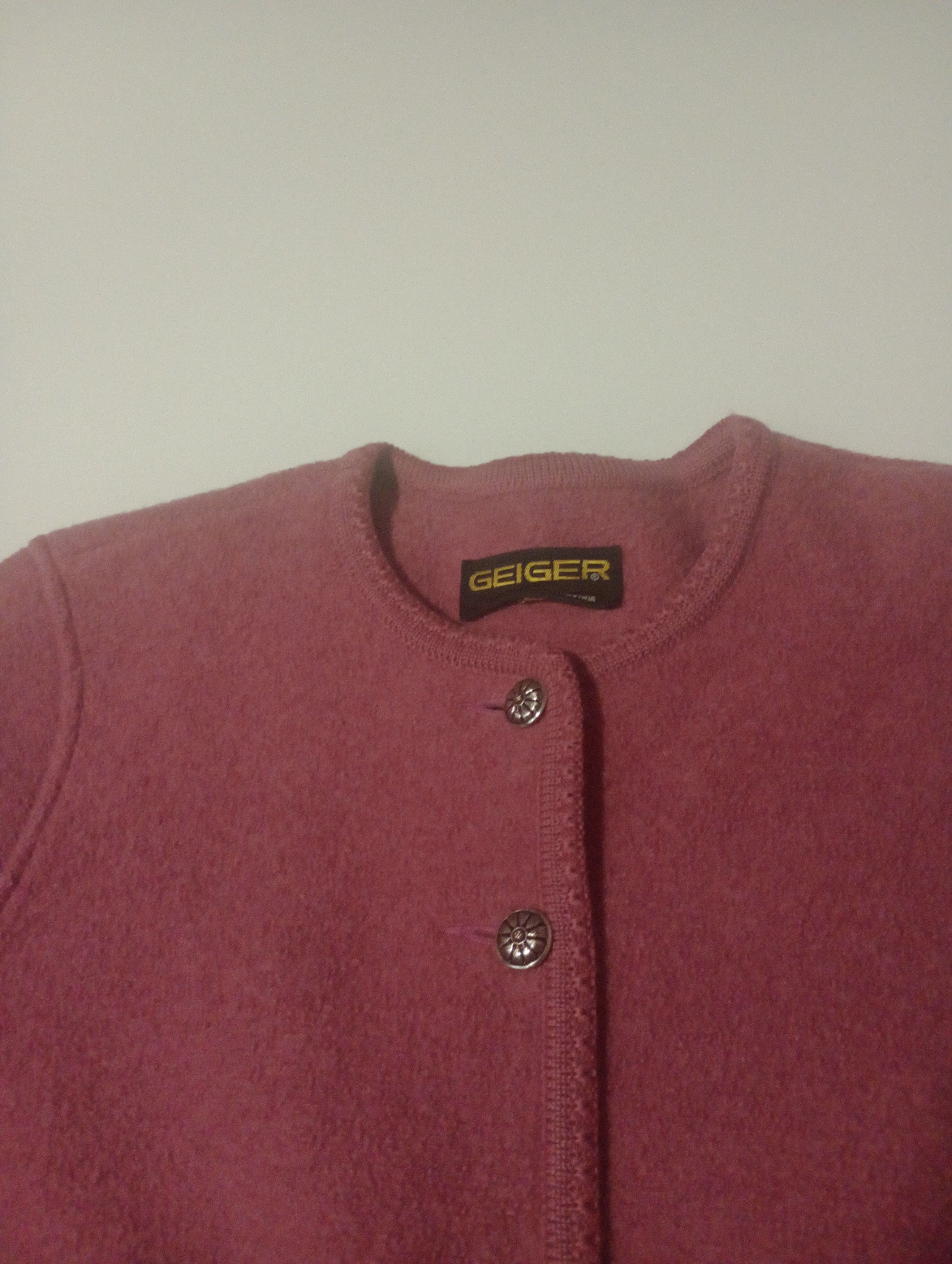 Other Ladies Geiger Austria vintage wool jacket 42 approx uk 12 Size M / US 6-8 / IT 42-44 - 3 Thumbnail