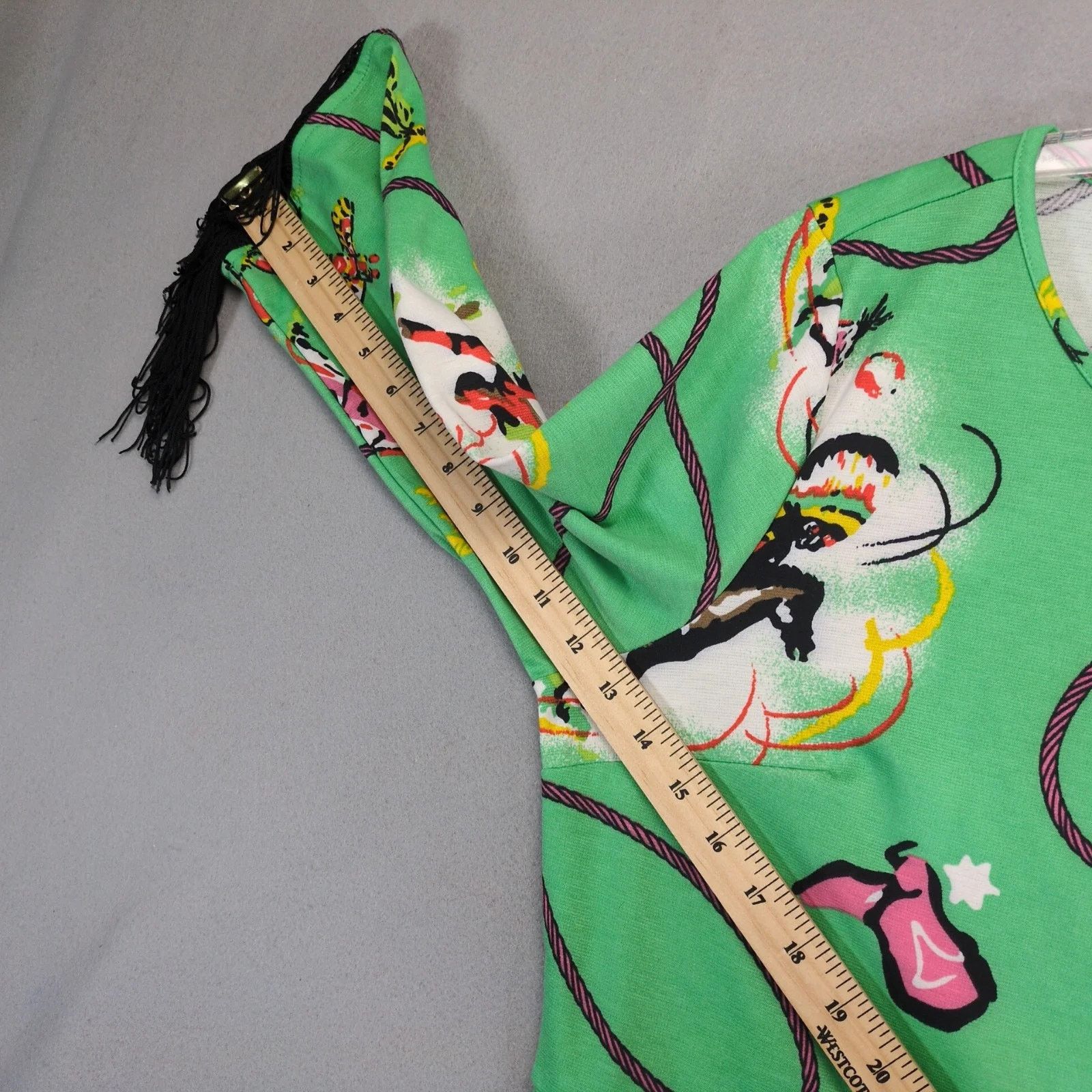 Wrangler NWT Wrangler Green Western Fringe Dress Sz XL Cowgirl Rodeo Size XL / US 12-14 / IT 48-50 - 9 Thumbnail