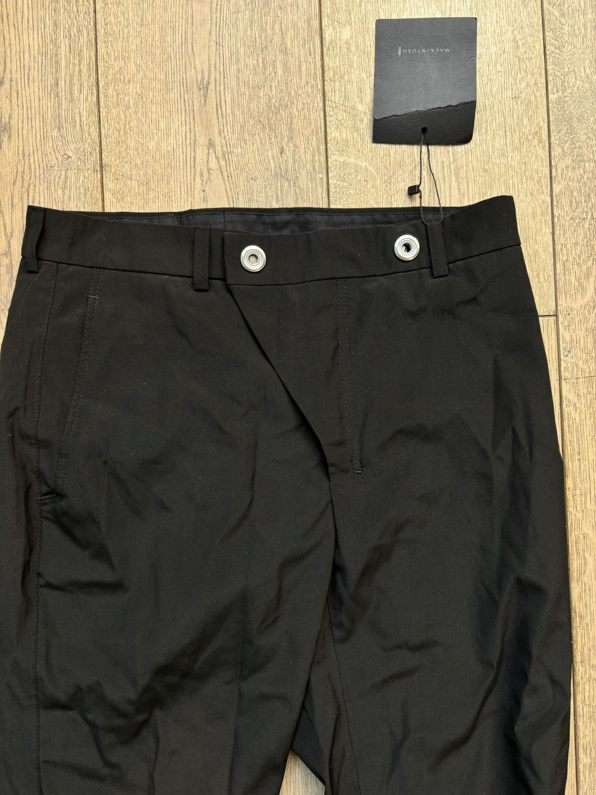 Kiko Kostadinov × Mackintosh Kiko Kostinadov Mackintosh 0002 black trousers size small Size US 30 / EU 46 - 7 Thumbnail