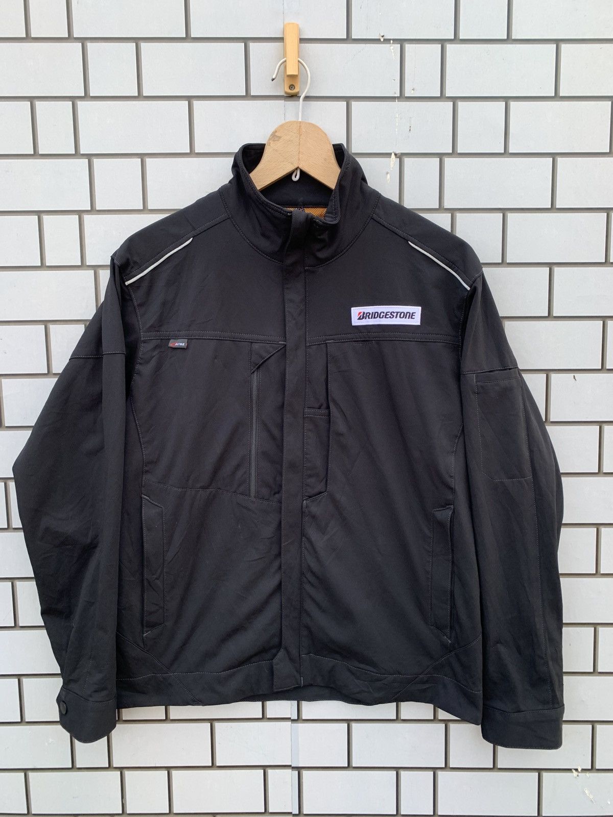 Japanese Brand Japanese Brand Aitoz BRIDGESTONE Bomber Jacket Size US M / EU 48-50 / 2 - 1 Thumbnail