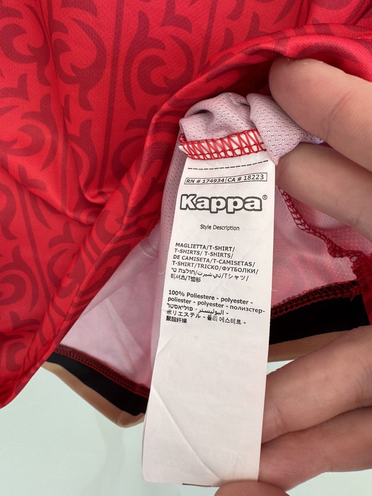 Kappa Venezia 2021-2022 Fourth Soccer Jersey Football Kit Shirt Size US M / EU 48-50 / 2 - 14 Thumbnail