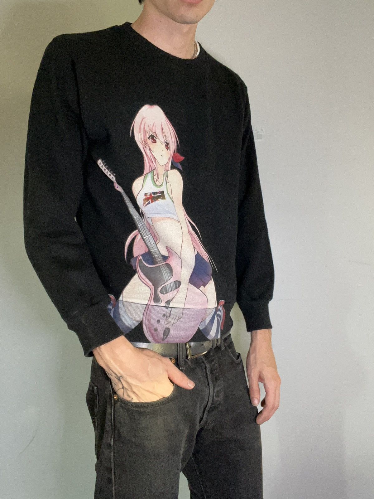Vintage Anime Girl Crewneck Size US M / EU 48-50 / 2 - 4 Thumbnail
