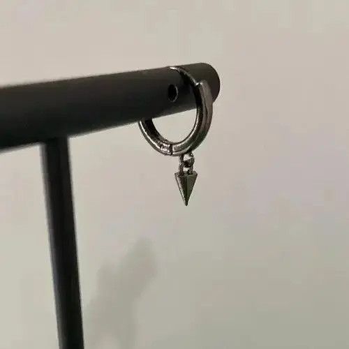 Other Tiny Geometric Triangle Cone Dangle Drop Earrings for Men Size ONE SIZE - 2 Thumbnail