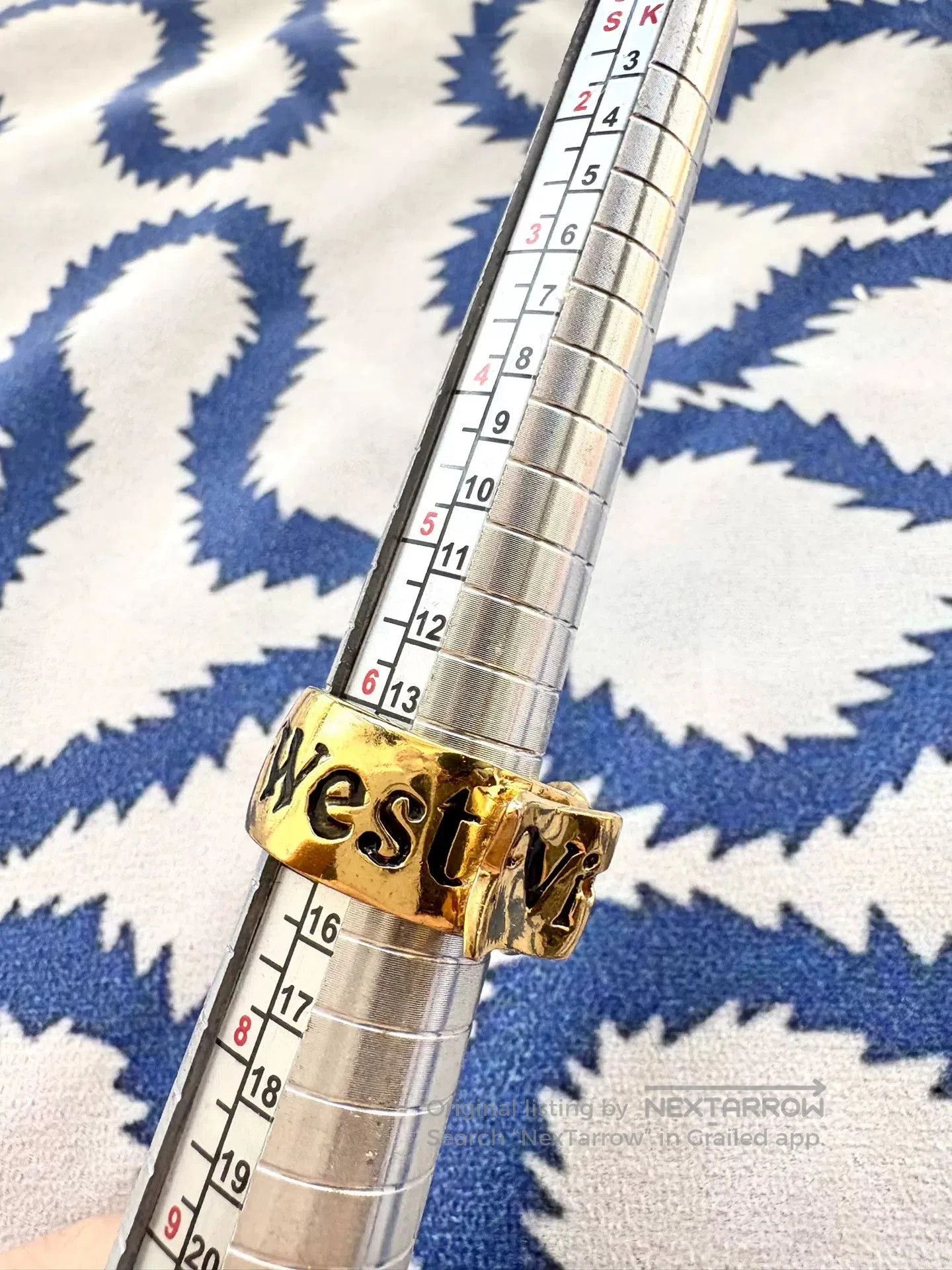Vivienne Westwood vintage vivienne westwood gold buckle ring. Size ONE SIZE - 6 Thumbnail