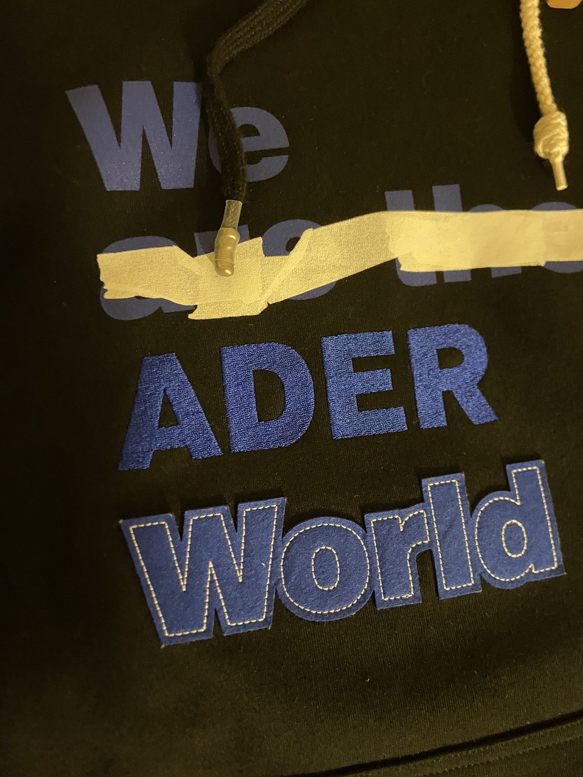 Ader Error Ader Error slogan print Hoodie Size US M / EU 48-50 / 2 - 2 Thumbnail