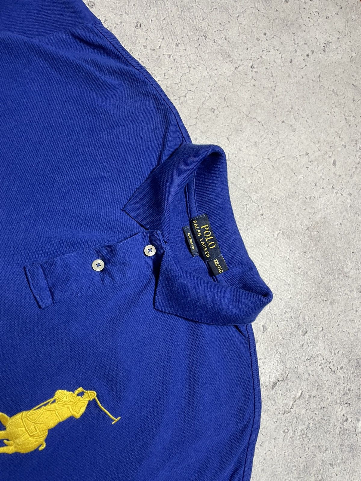 Polo Ralph Lauren Vintage Big Pony Polo T-Shirt Polo Ralph Lauren Y2K #3 PRL Size US XXL / EU 58 / 5 - 5 Thumbnail