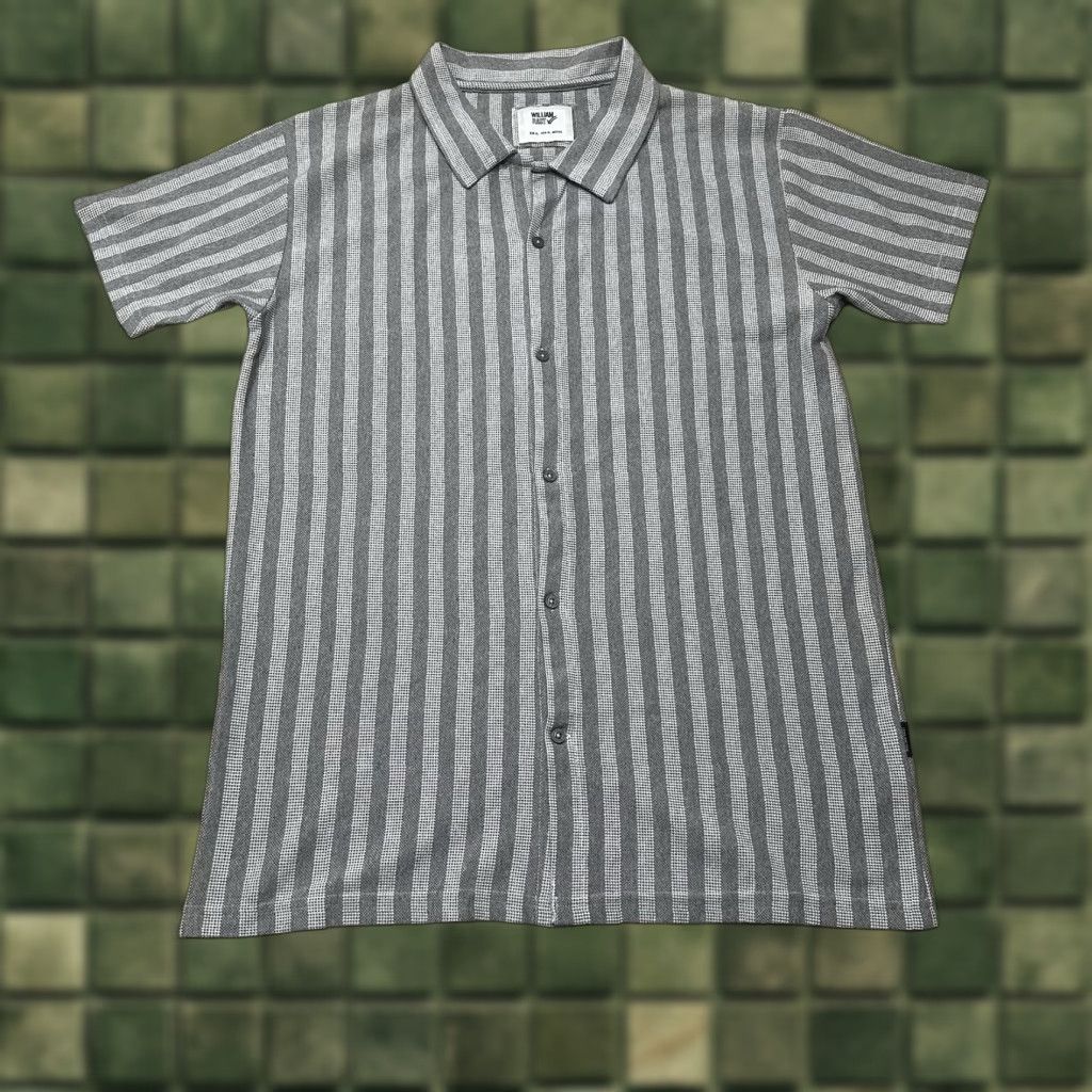 Vintage William Rast Button-Up Shirt Mens XL Gray Size US XL / EU 56 / 4 - 1 Thumbnail
