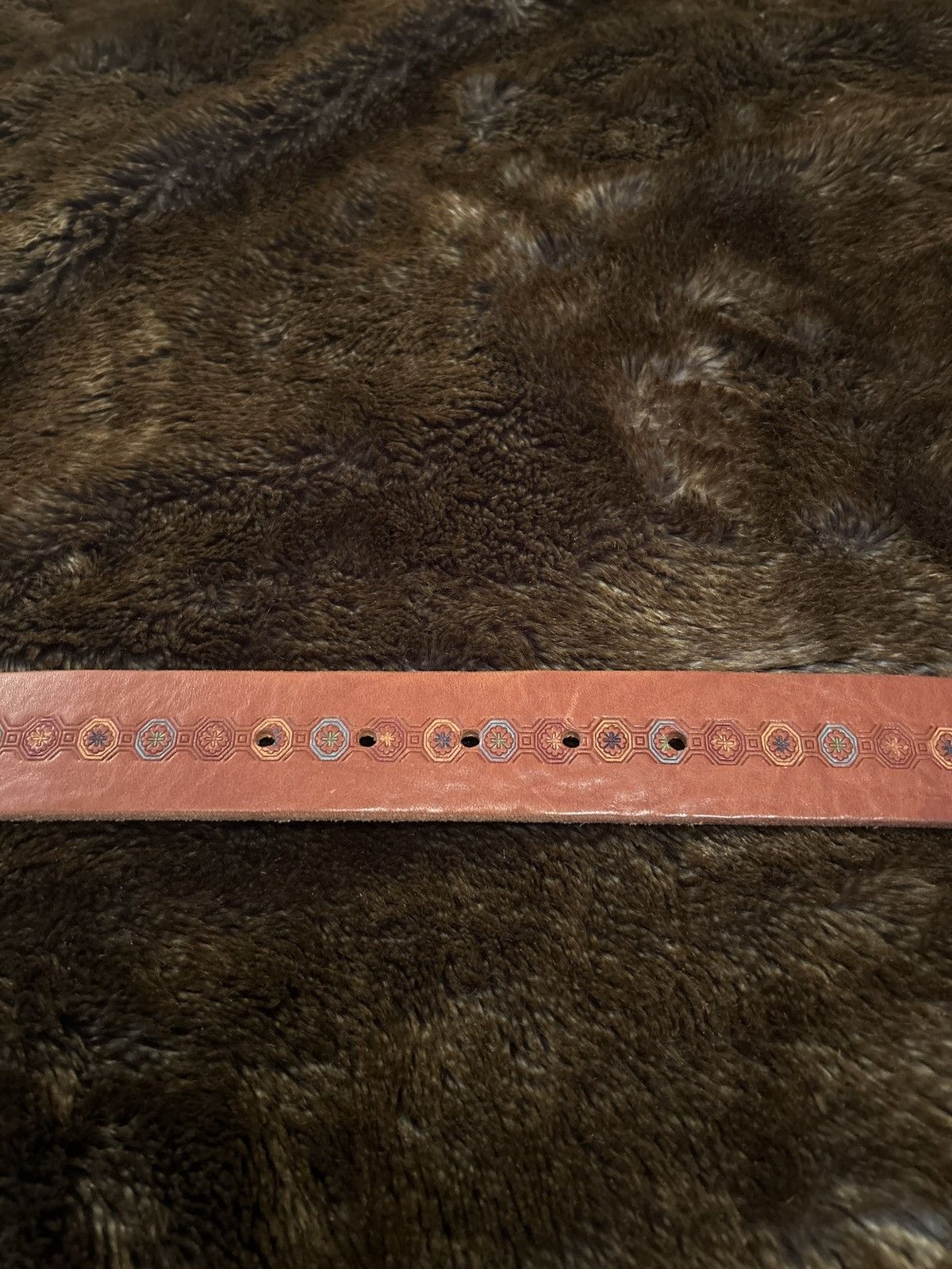 Japanese Brand × Vintage cute vintage y2k streetwear diesel style gothic leather belt Size ONE SIZE - 4 Thumbnail