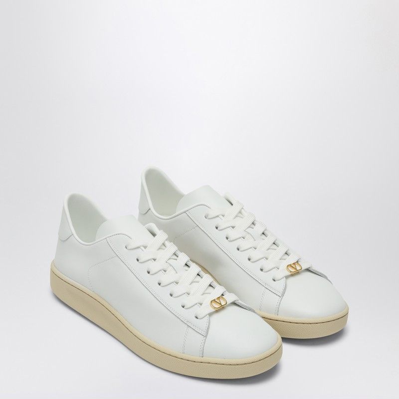 Valentino Garavani White Leather Royco Sneakers