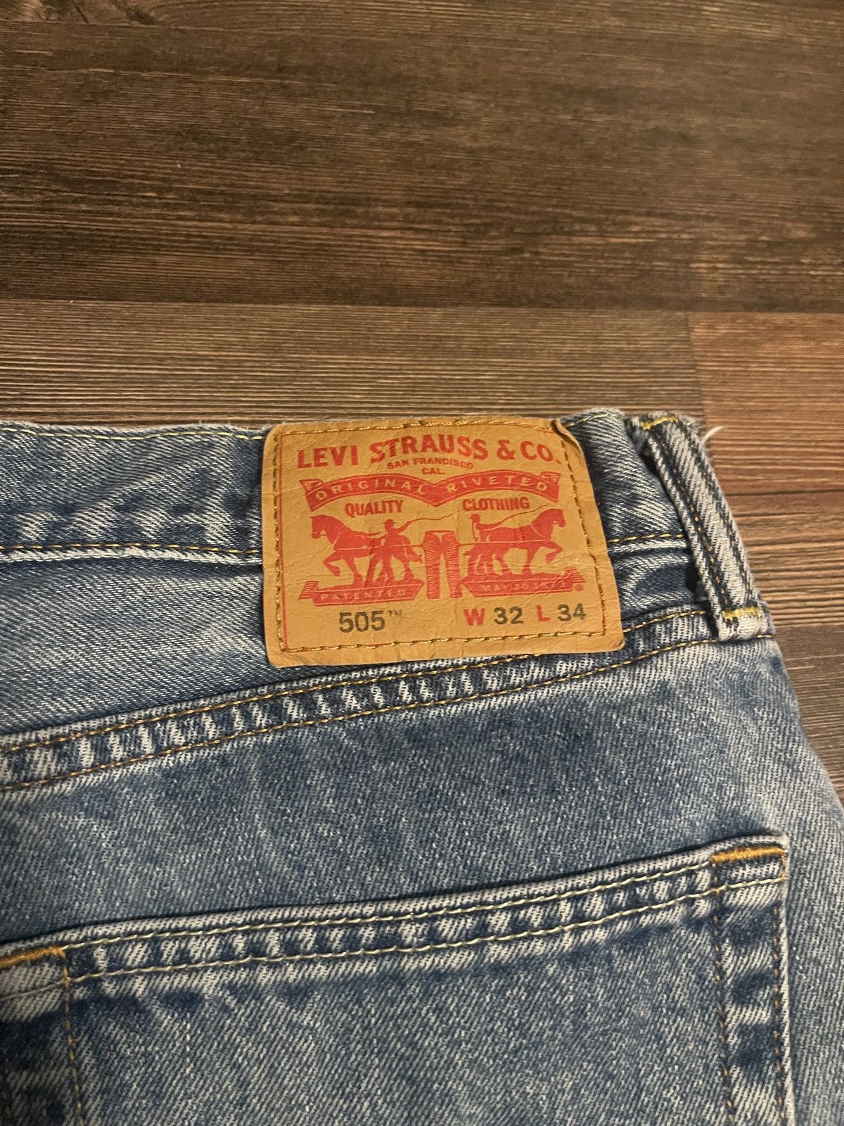 Levi's Levi’s 505 32x34 denim Size US 32 / EU 48 - 3 Thumbnail