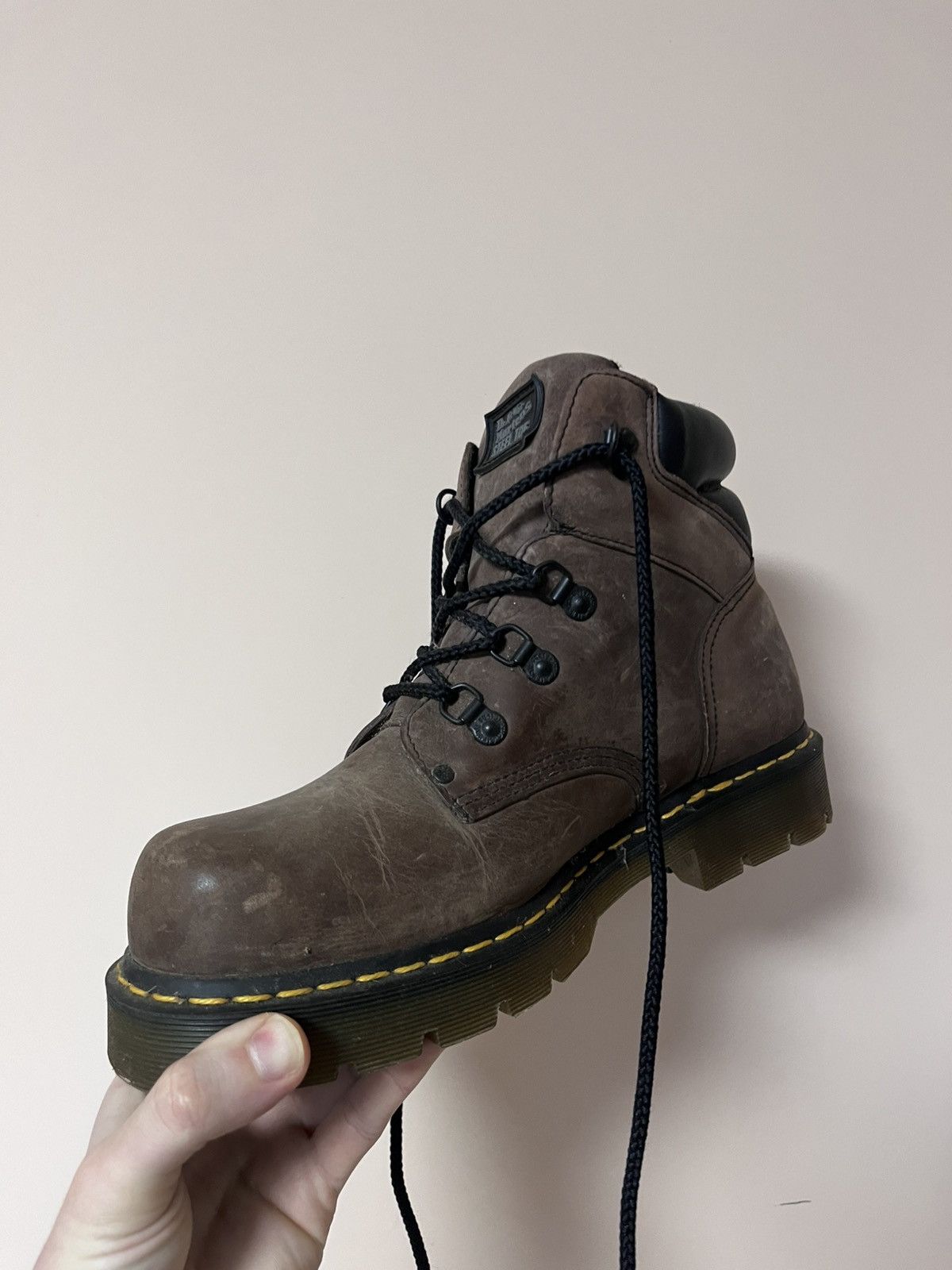 Dr. Martens Vintage Dr.Martens Air Wair Steel Toe Boots 45 10 UK Size US 11.5 / EU 44-45 - 3 Thumbnail