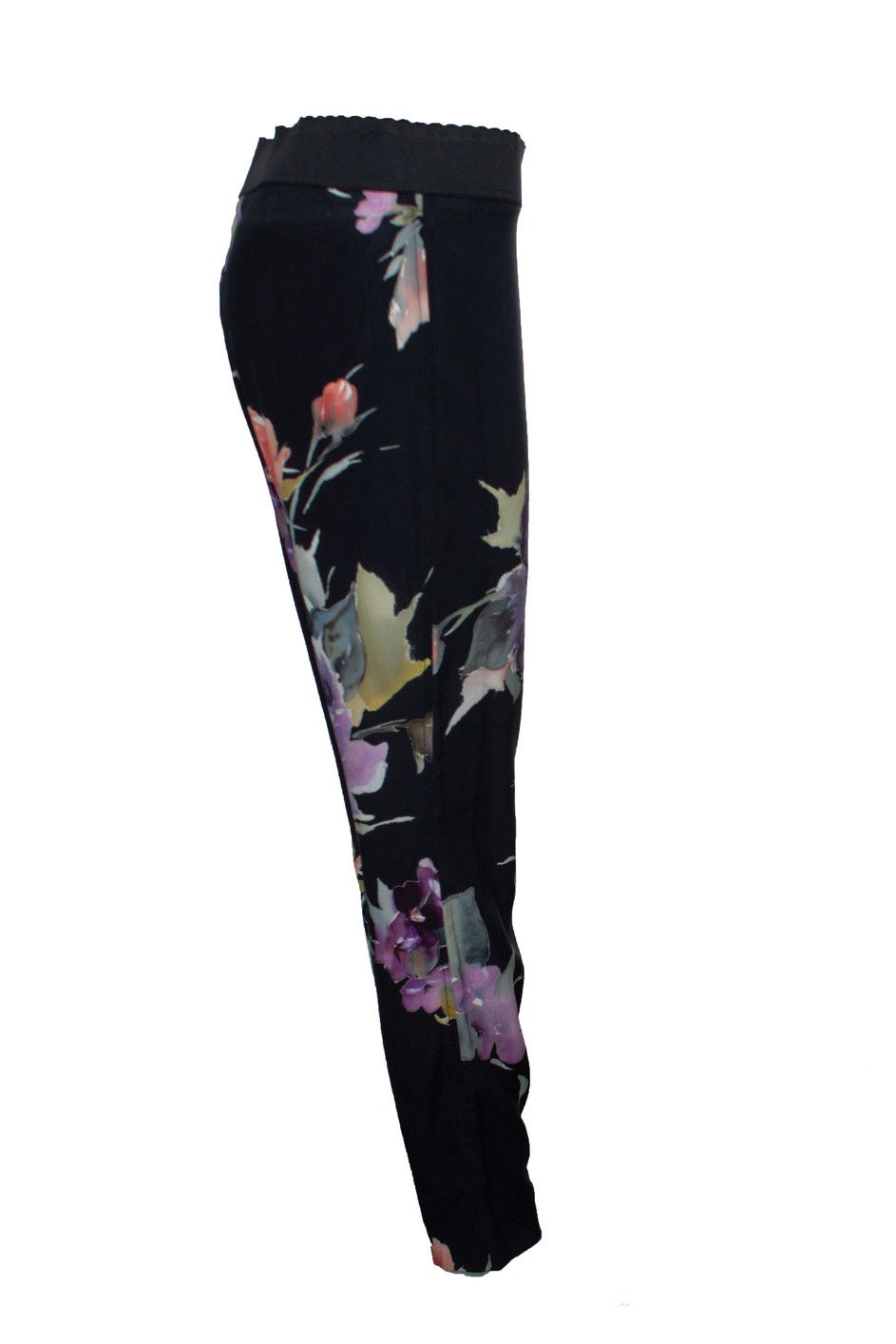 Dolce & Gabbana Dolce & Gabbana, floral pantalon Size 30" / US 8 / IT 44 - 4 Thumbnail