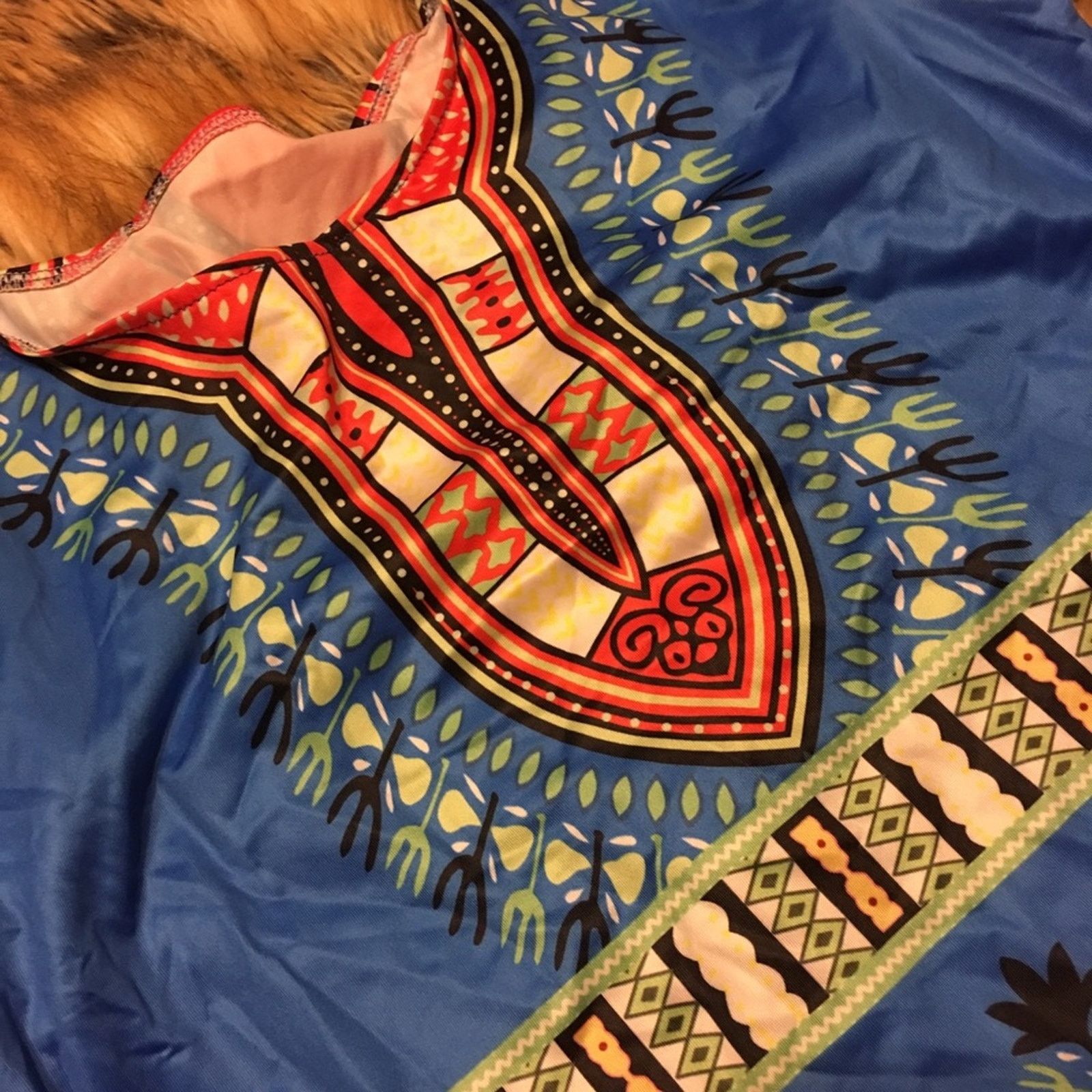 Other Colorful pattern long tunic top dress XL Size XL / US 12-14 / IT 48-50 - 5 Thumbnail