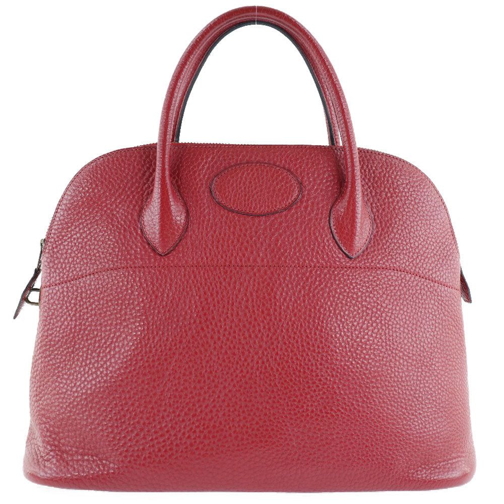 image of Hermes Bolide Handbag in Red, Women's