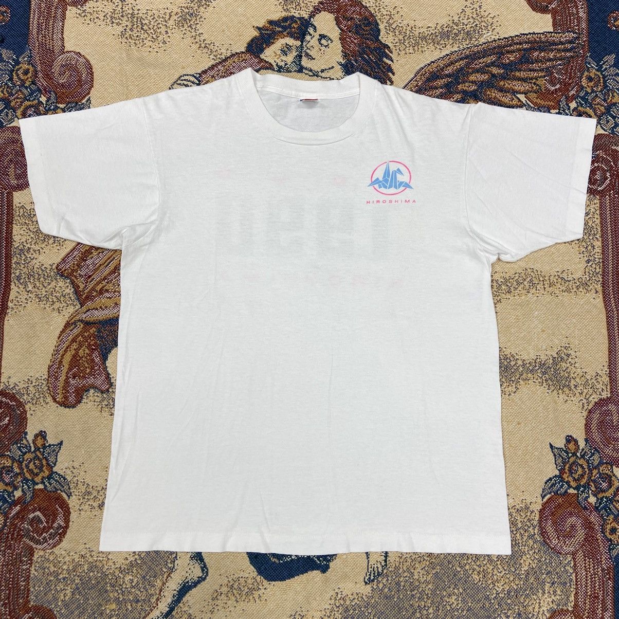 Band Tees Vintage Hiroshima 1990 Tour Band Shirt Size US XL / EU 56 / 4 - 2 Thumbnail
