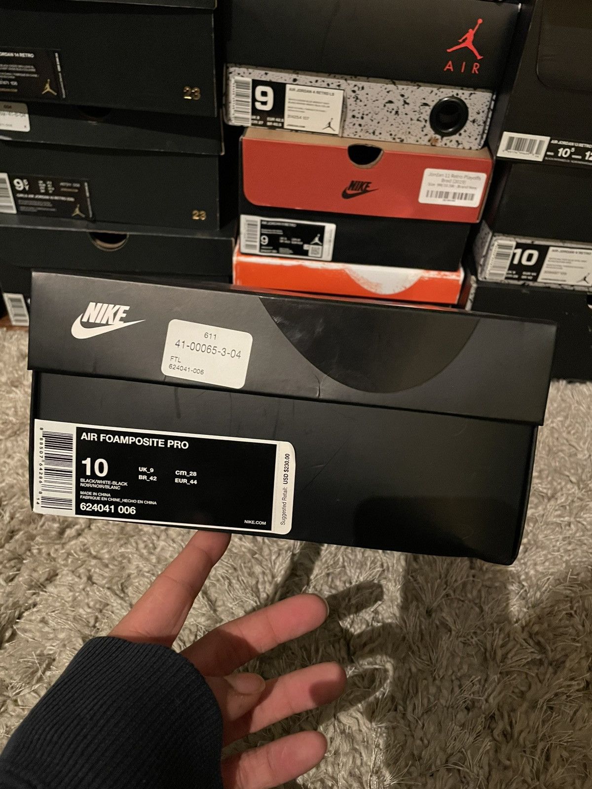 Nike Nike Air Foamposite Pro Size US 10 / EU 43 - 9 Thumbnail