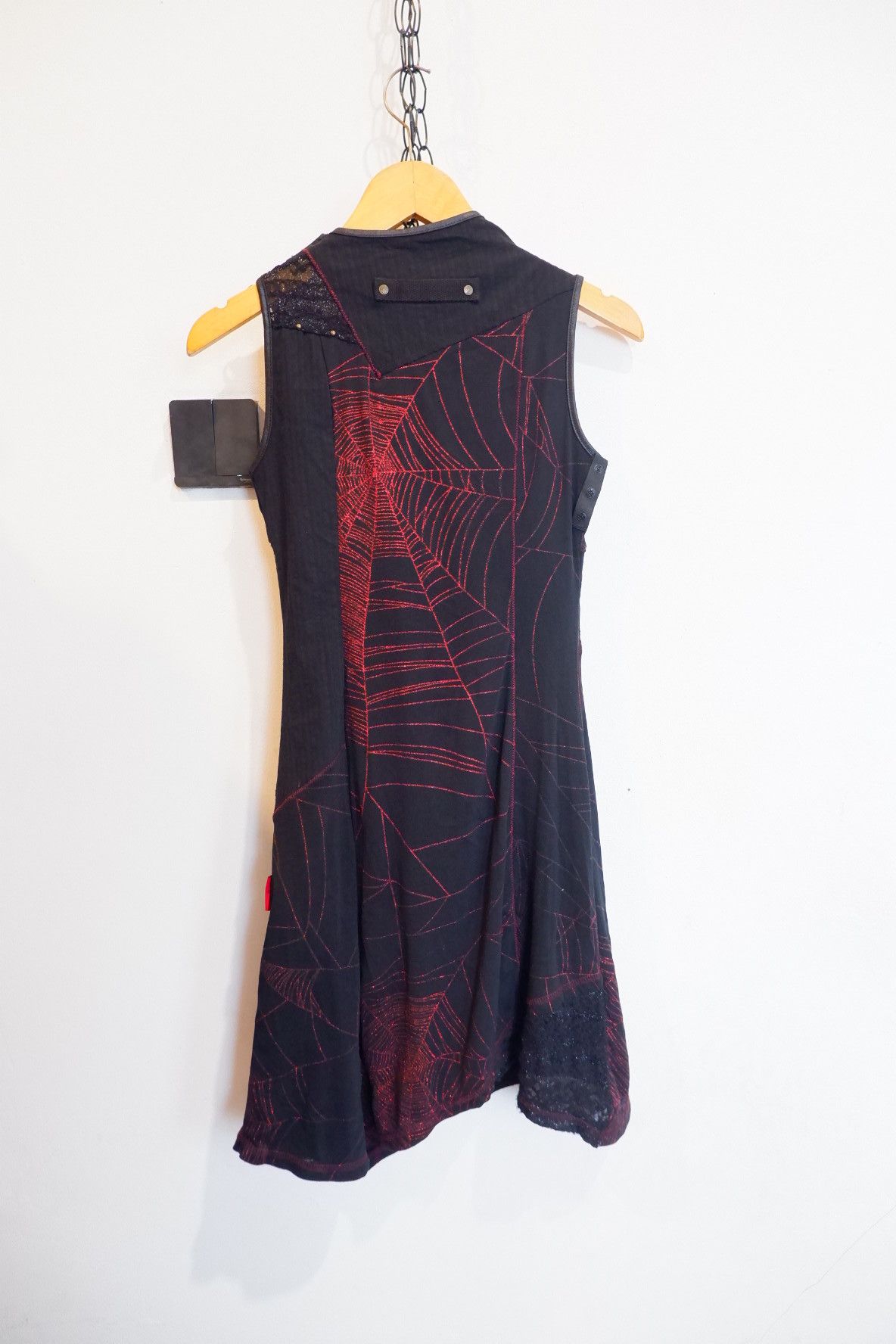 Japanese Brand Y2K Punk Gothic Ozz Croce Web Spider Dress Size M / US 6-8 / IT 42-44 - 2 Thumbnail