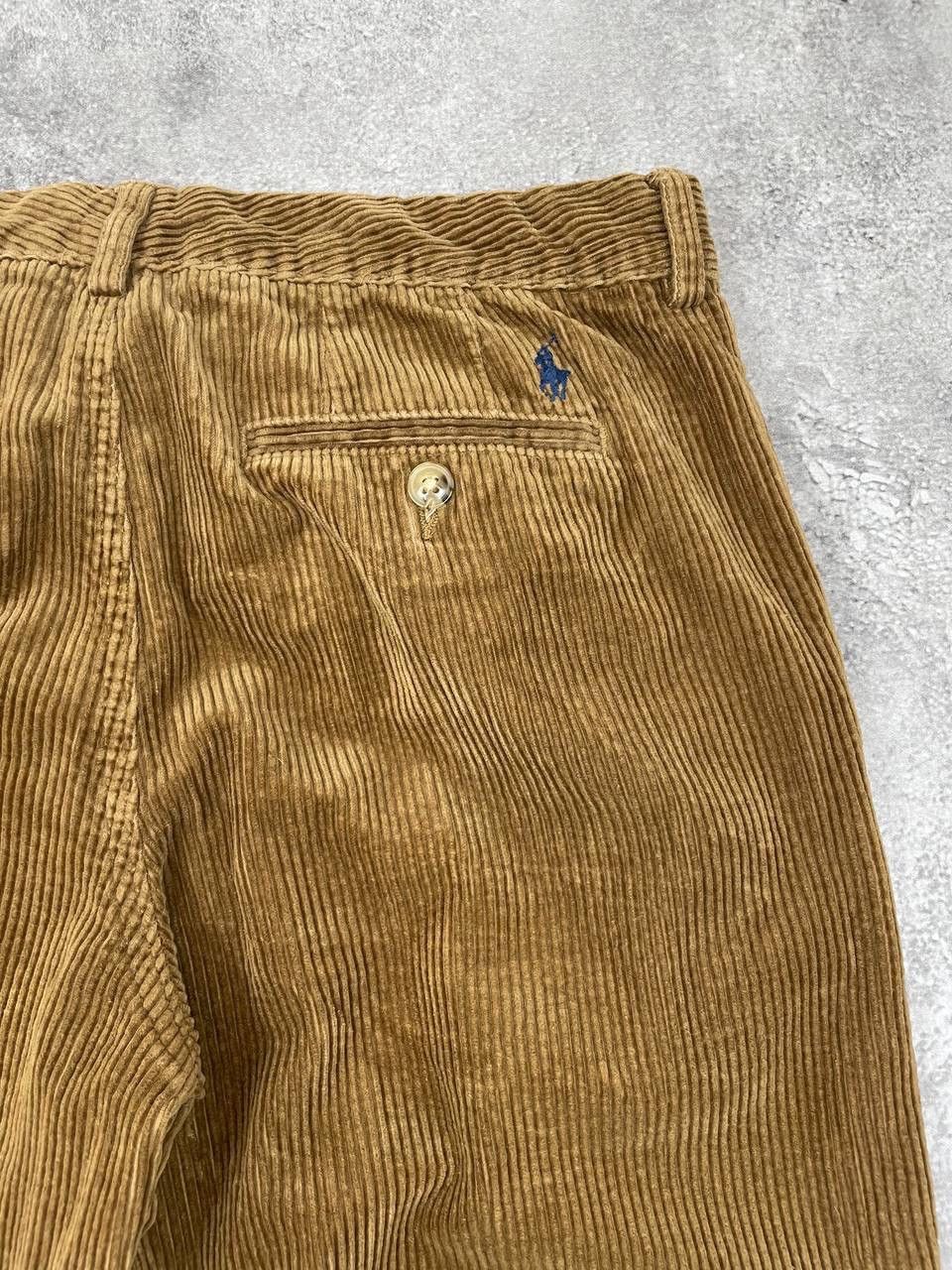 Polo Ralph Lauren Polo Ralph Lauren women Corduroy Pants Brown Straight Fit Size 36" / US 14 / IT 50 - 4 Thumbnail