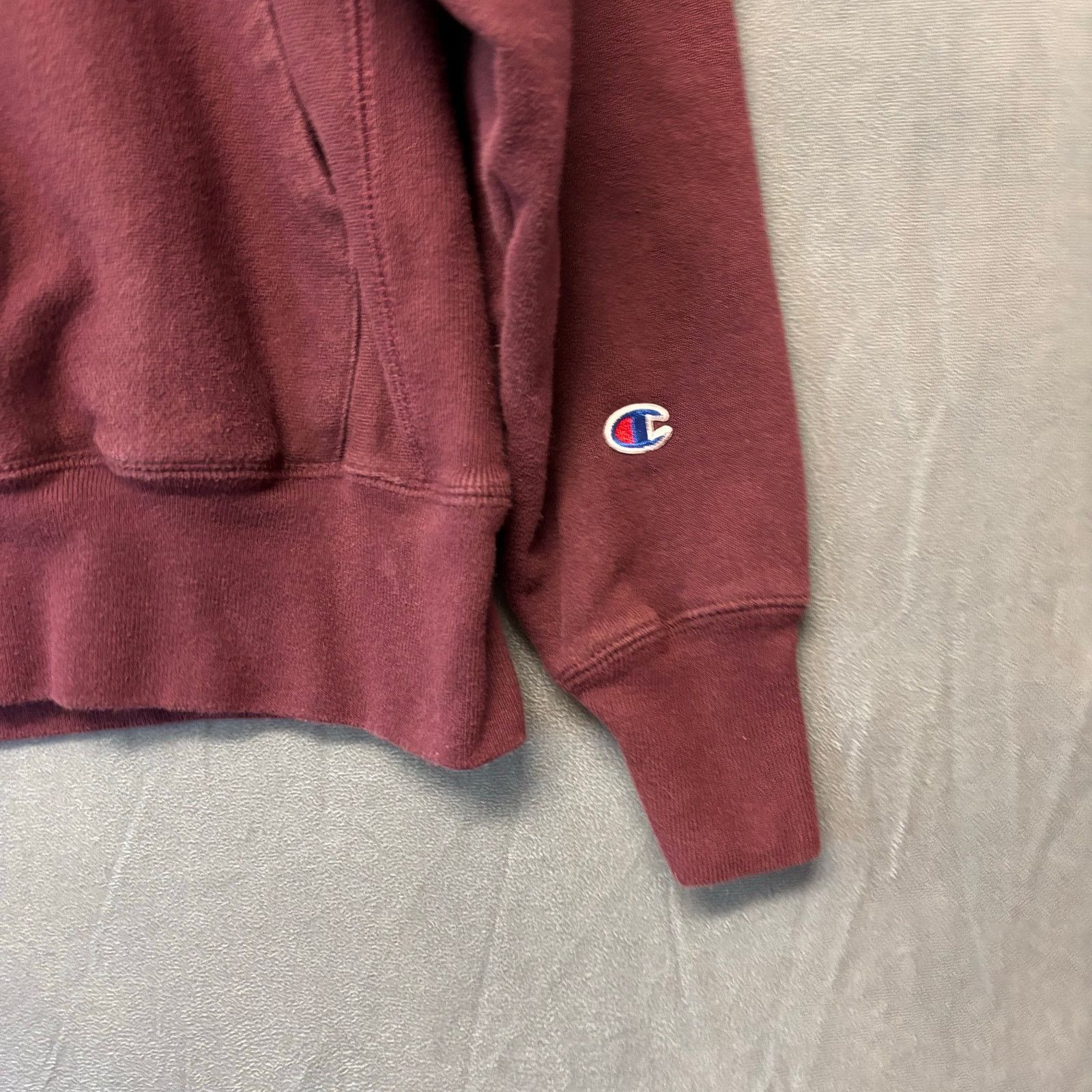 Champion Champion Reverse Weave Hoodie Burgundy Maroon Pullover Size US S / EU 44-46 / 1 - 5 Thumbnail