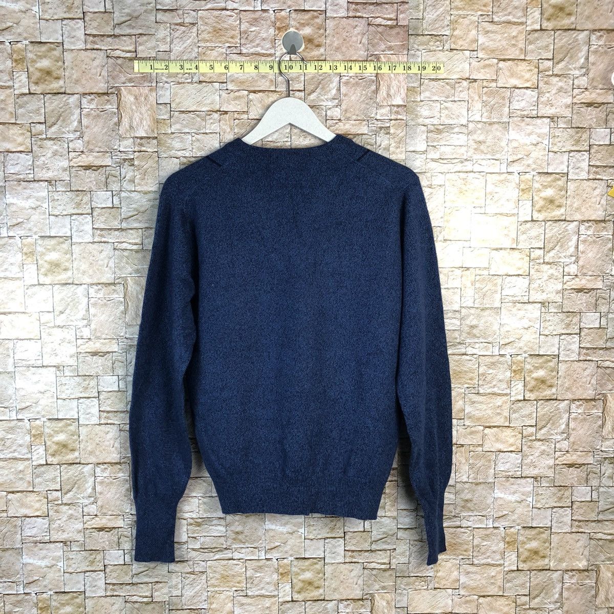 The Masters Masters japan Blue checkered sweatshirt Knitwear #A849 Size US M / EU 48-50 / 2 - 12 Thumbnail